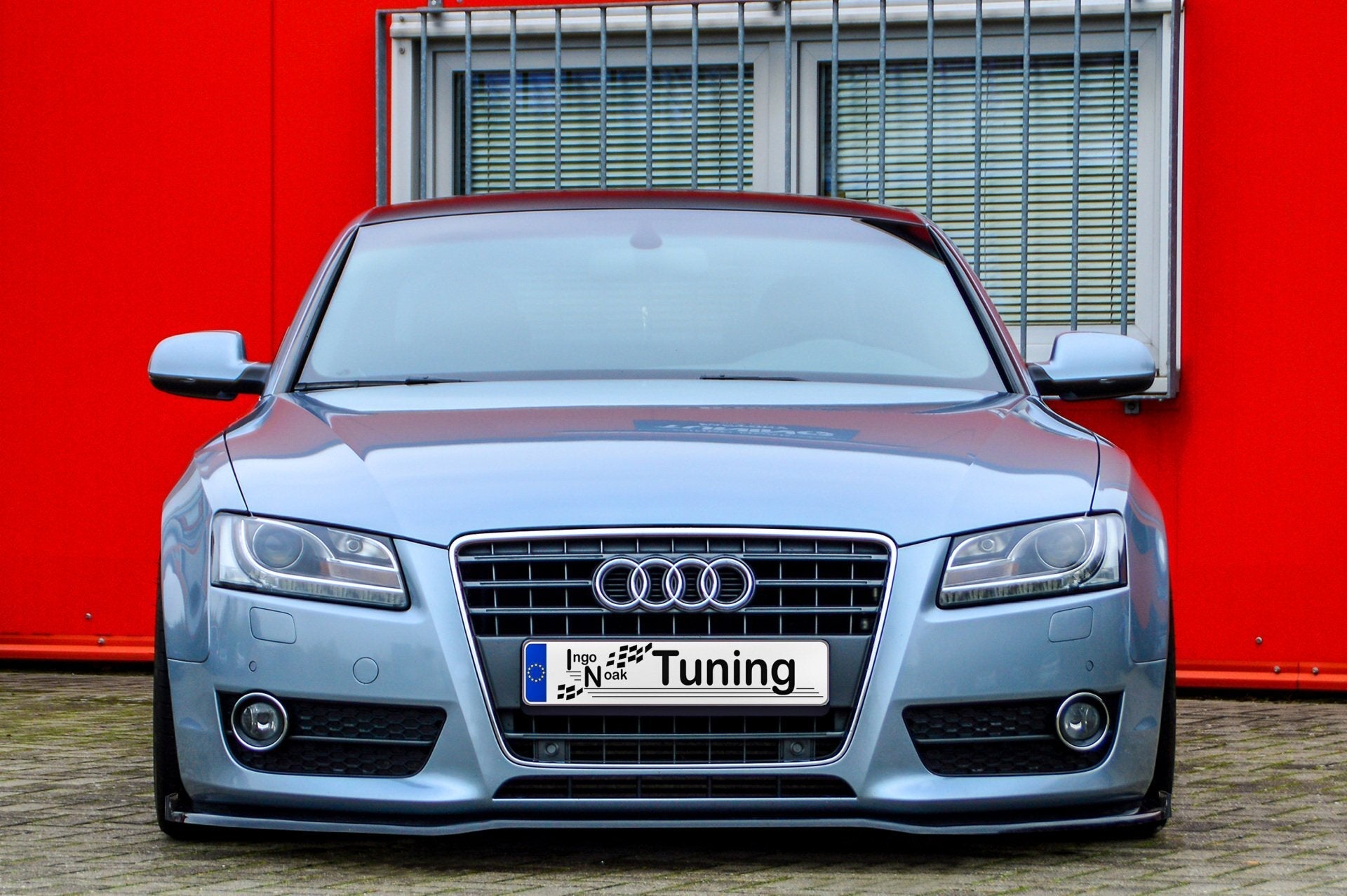 Cup Frontspoilerlippe mit Wing V.2 passend für Audi A5 B8