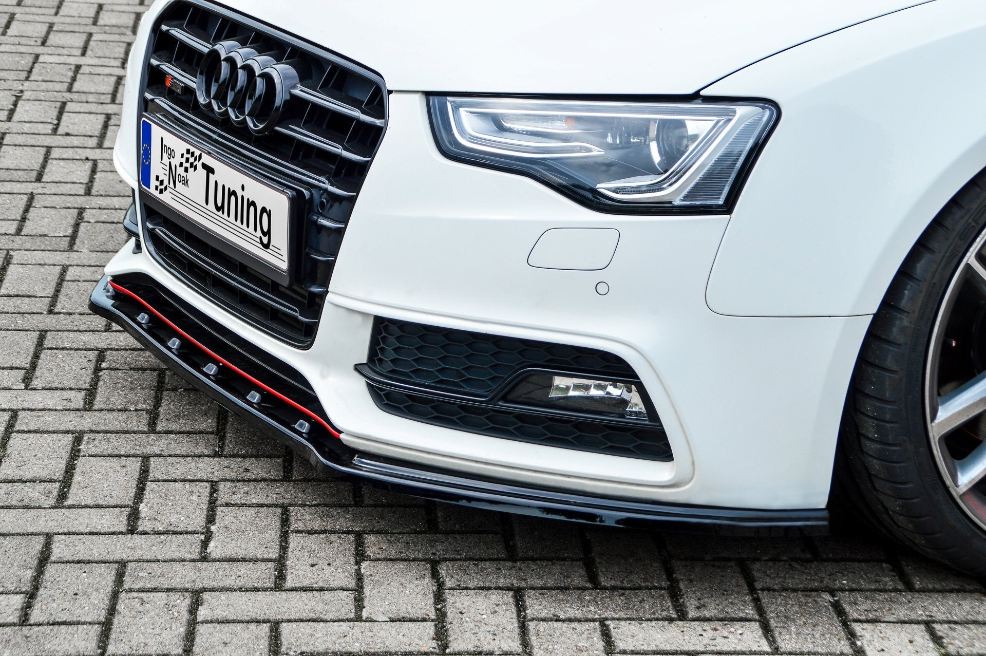 Cup Frontspoilerlippe passend für Audi A5 B8 Facelift S-Line Bj. 2011-2017