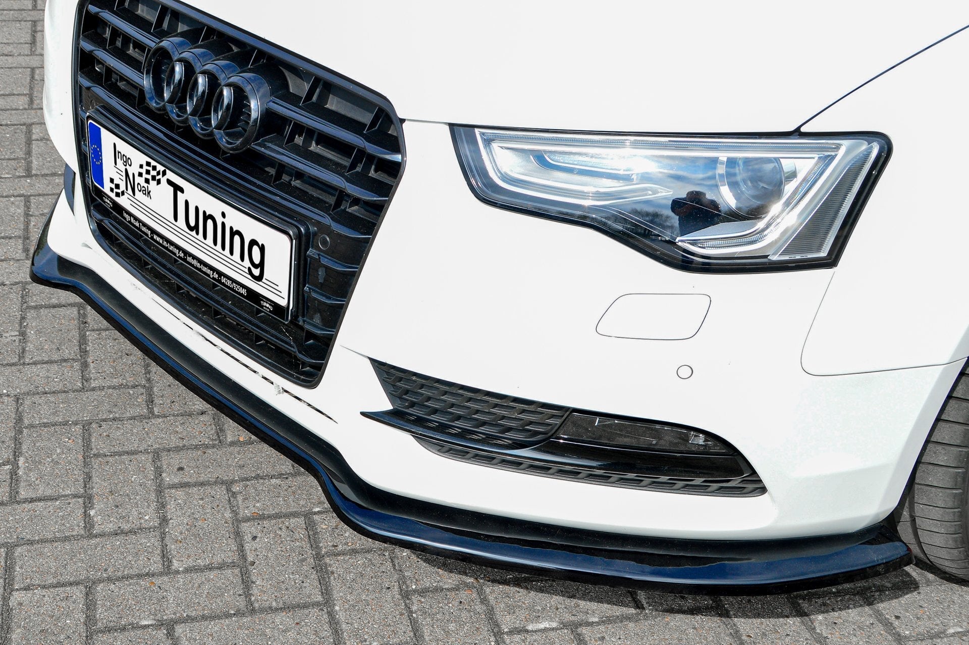 Cup Frontspoilerlippe passend für Audi A5 B8 Facelift Bj. 2011-2016