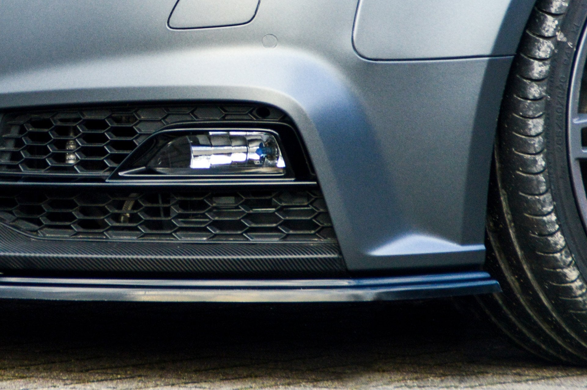 Cup Frontspoilerlippe passend für Audi A5 B8 Sport Edition Plus