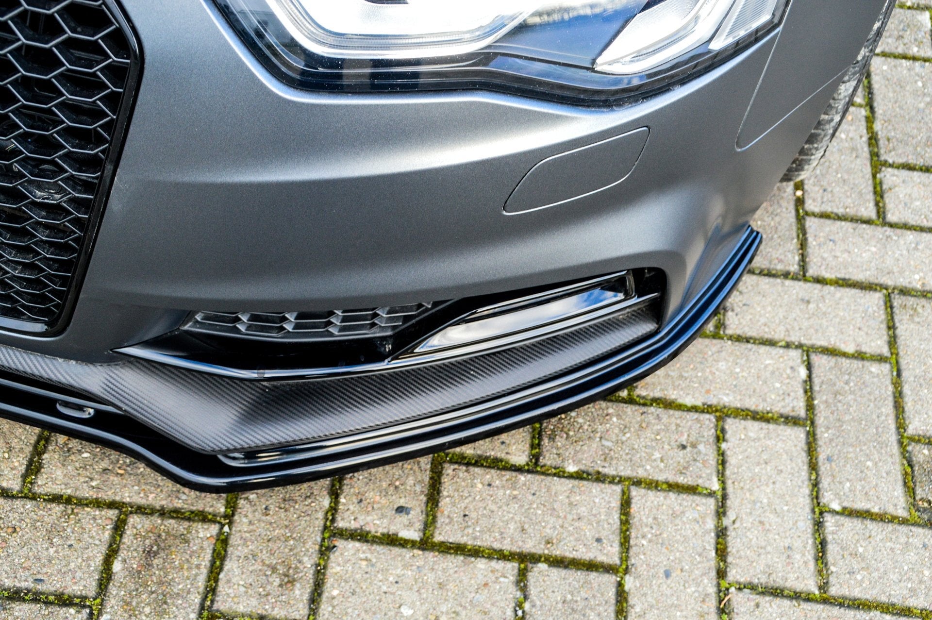 Cup Frontspoilerlippe passend für Audi A5 B8 Sport Edition Plus