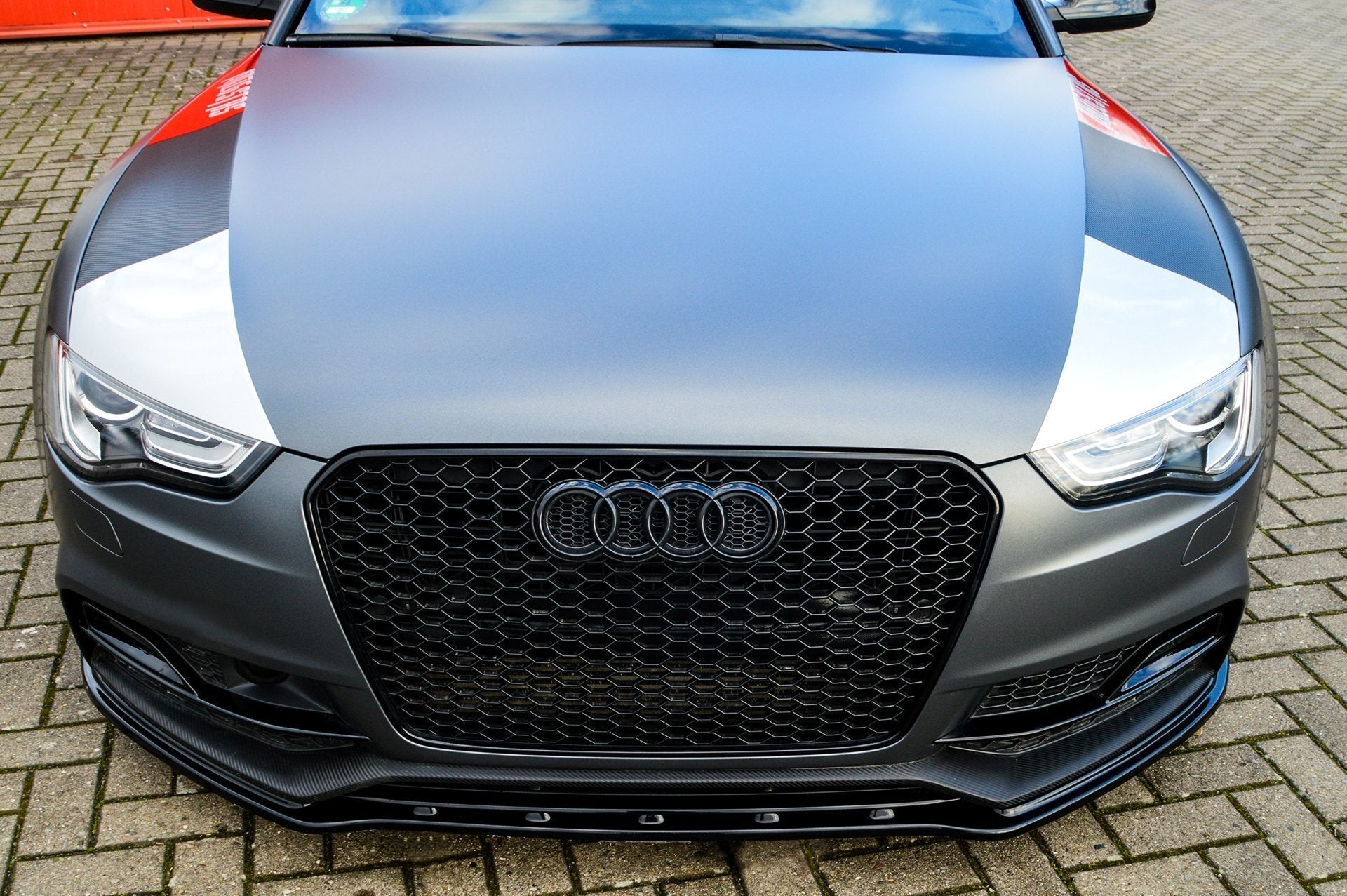 Cup Frontspoilerlippe passend für Audi A5 B8 Sport Edition Plus