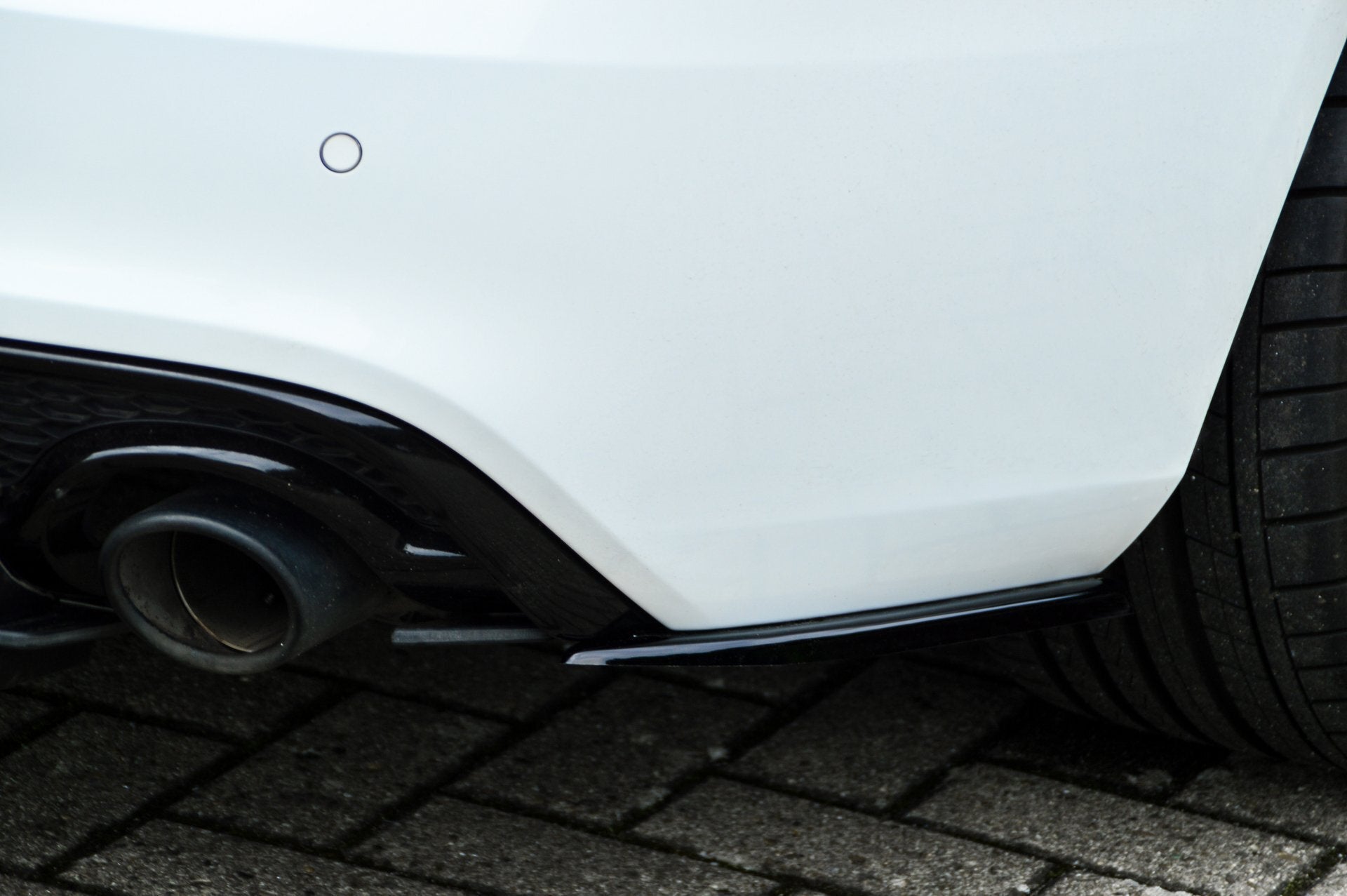 Heckansatz Seitenteile passend für Audi A5 B8 Facelift mit S-Line Diffusor