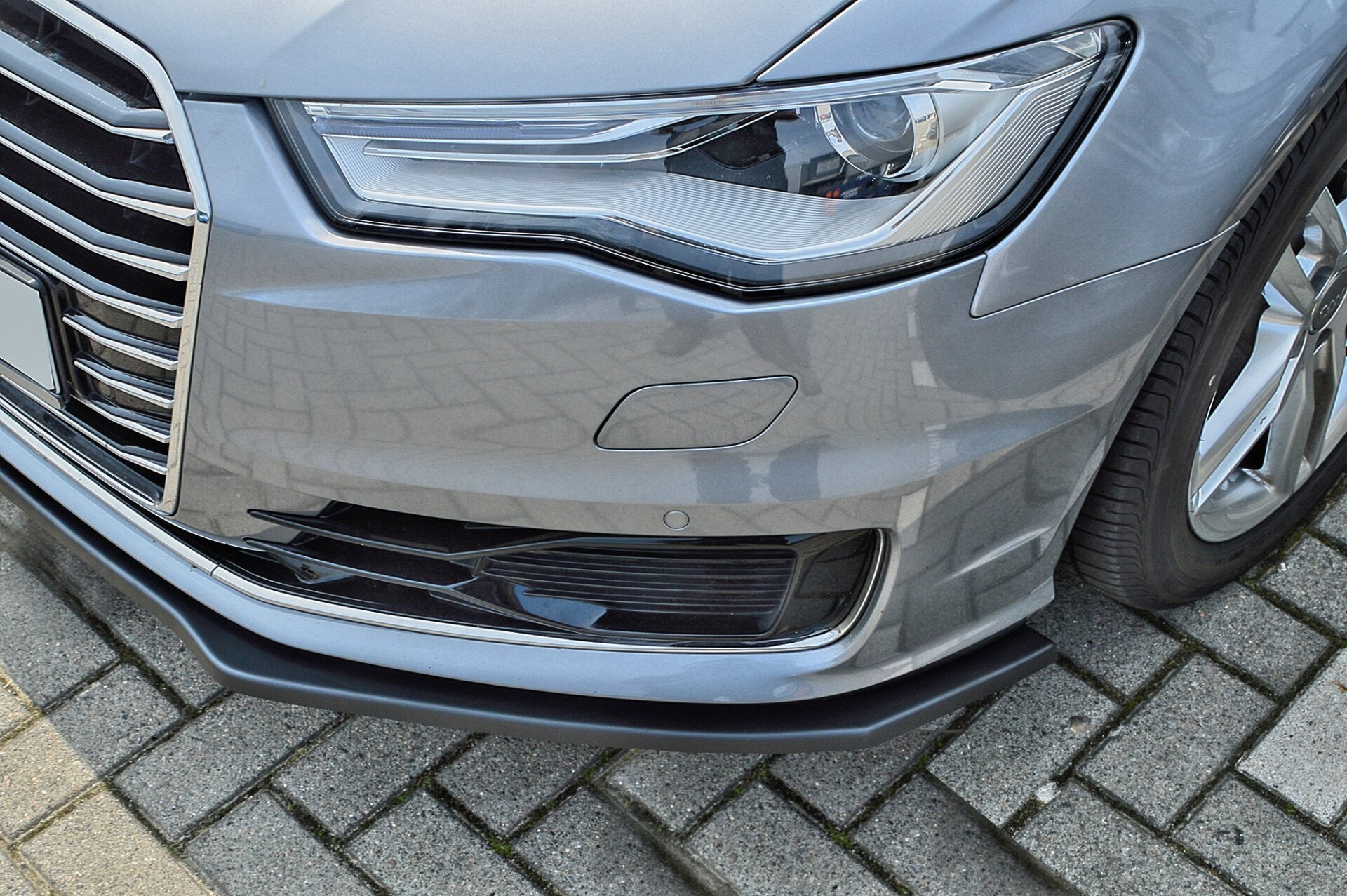 Spoilerschwert Frontspoilerlippe passend für Audi A6 C7 4G Facelift mit ABE