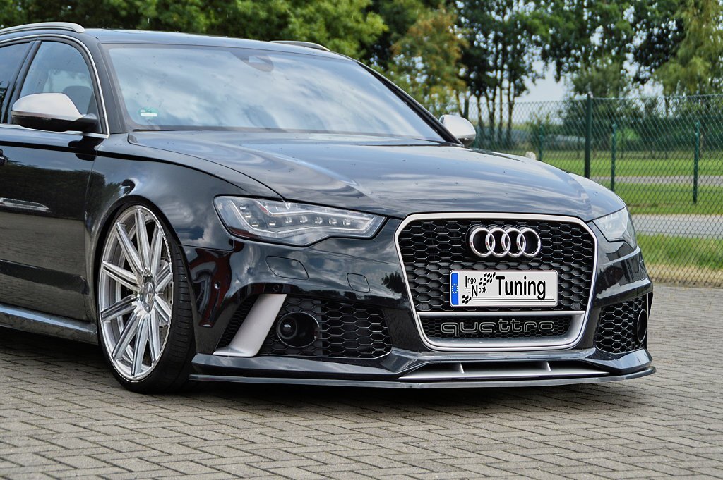 Cup Frontspoilerlippe passend für Audi RS6 4G C7