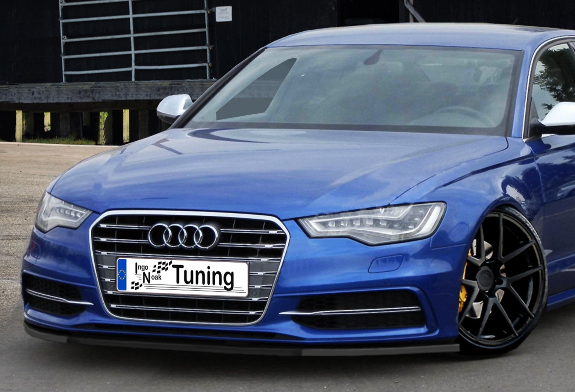 Cup Frontspoilerlippe passend für Audi A6 S-Line 4G C7
