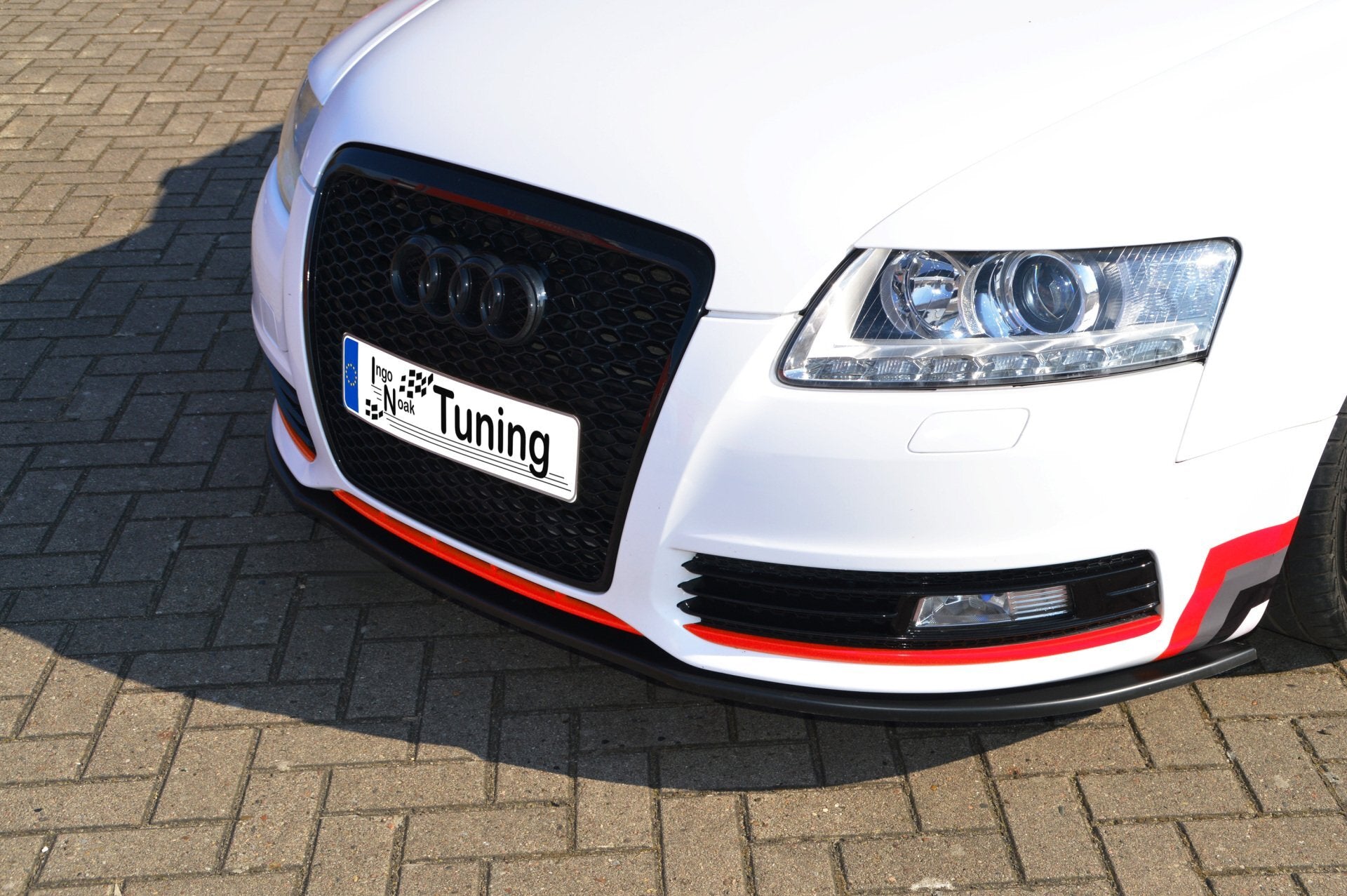Cup Frontspoilerlippe passend für Audi A6 4F Facelift