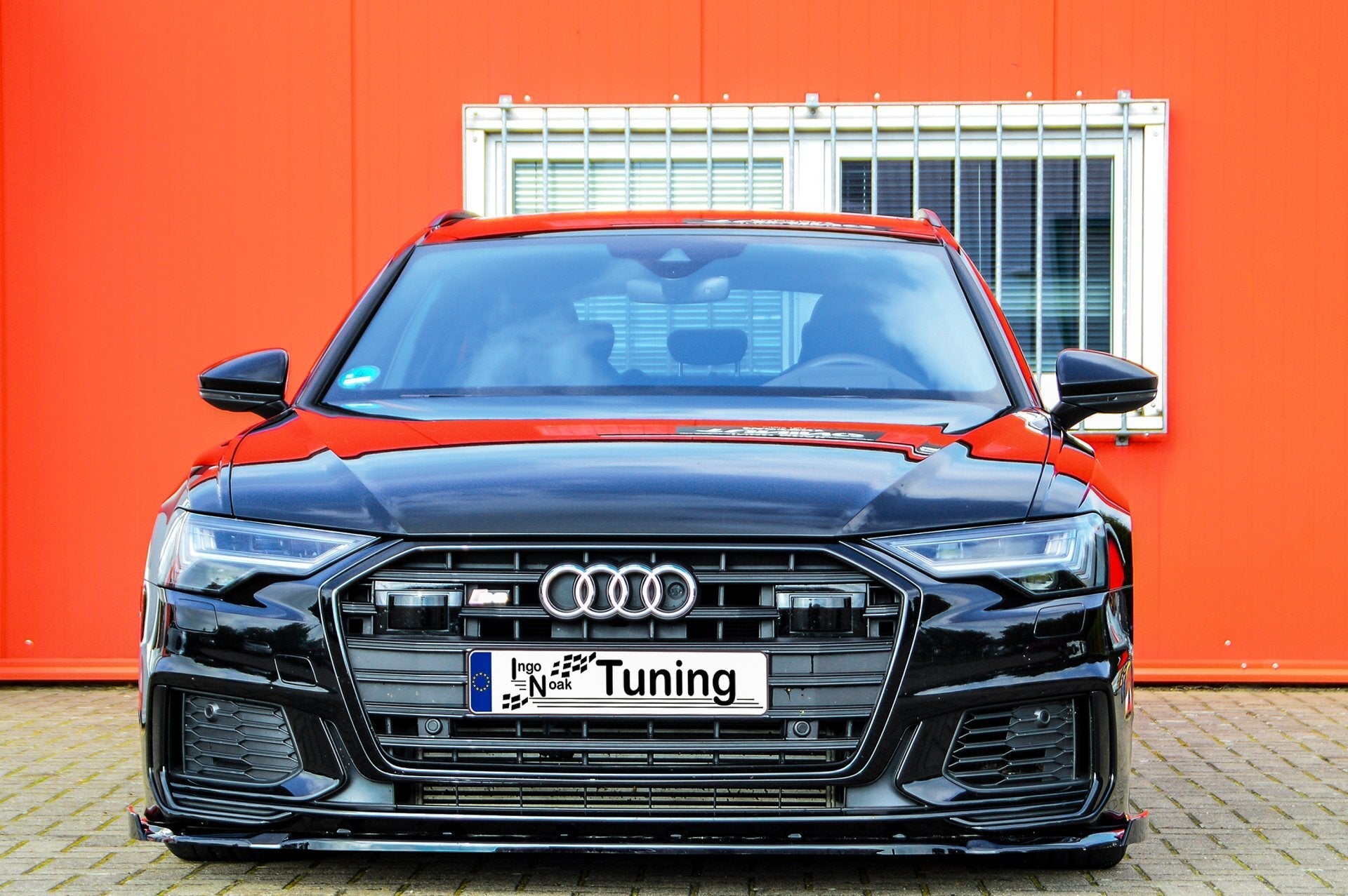 Cup Frontspoilerlippe mit Wing passend für Audi A6 S-Line + S6 4K C8