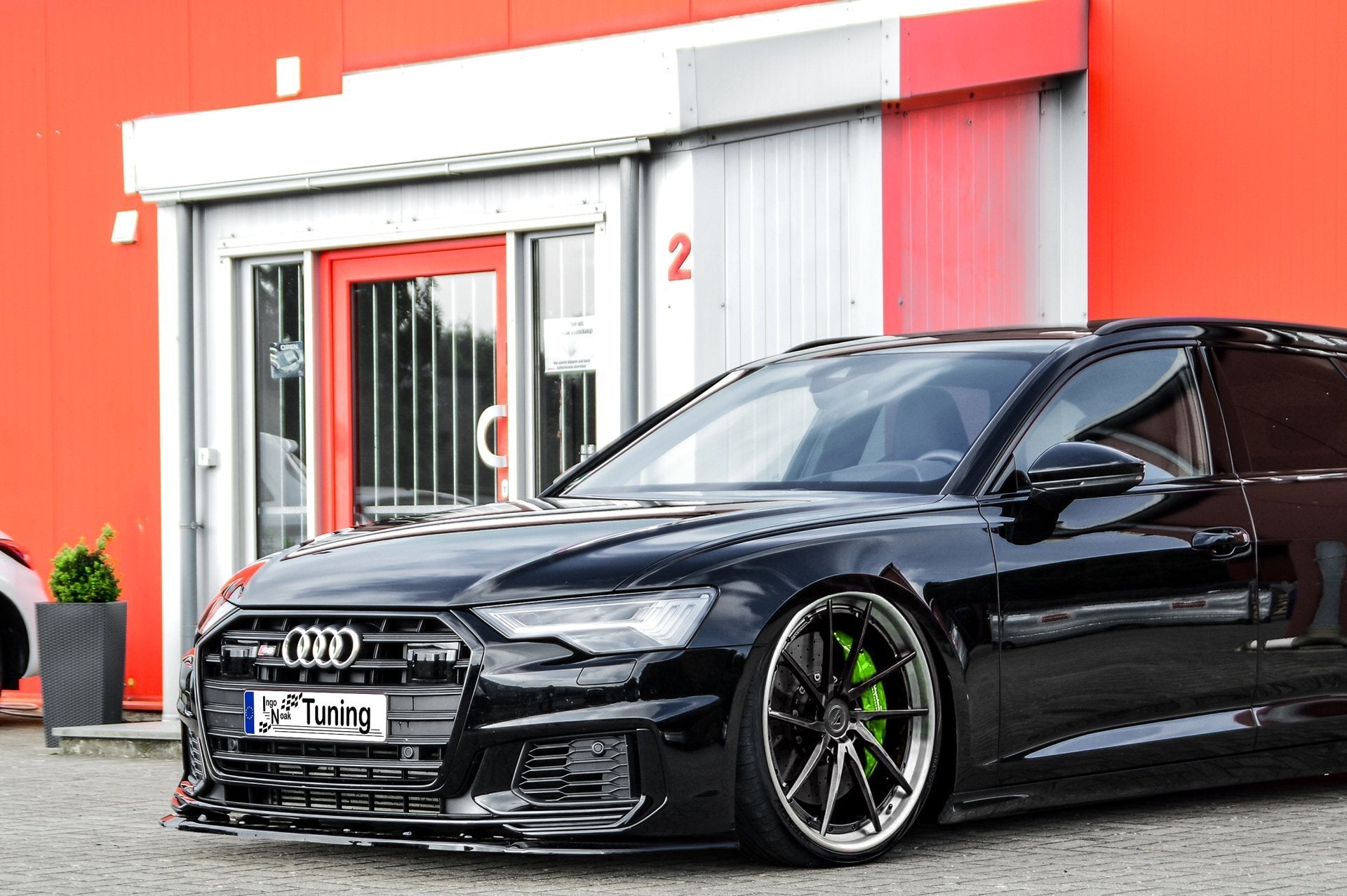 Cup Frontspoilerlippe passend für Audi A6 S-Line + S6 4K C8