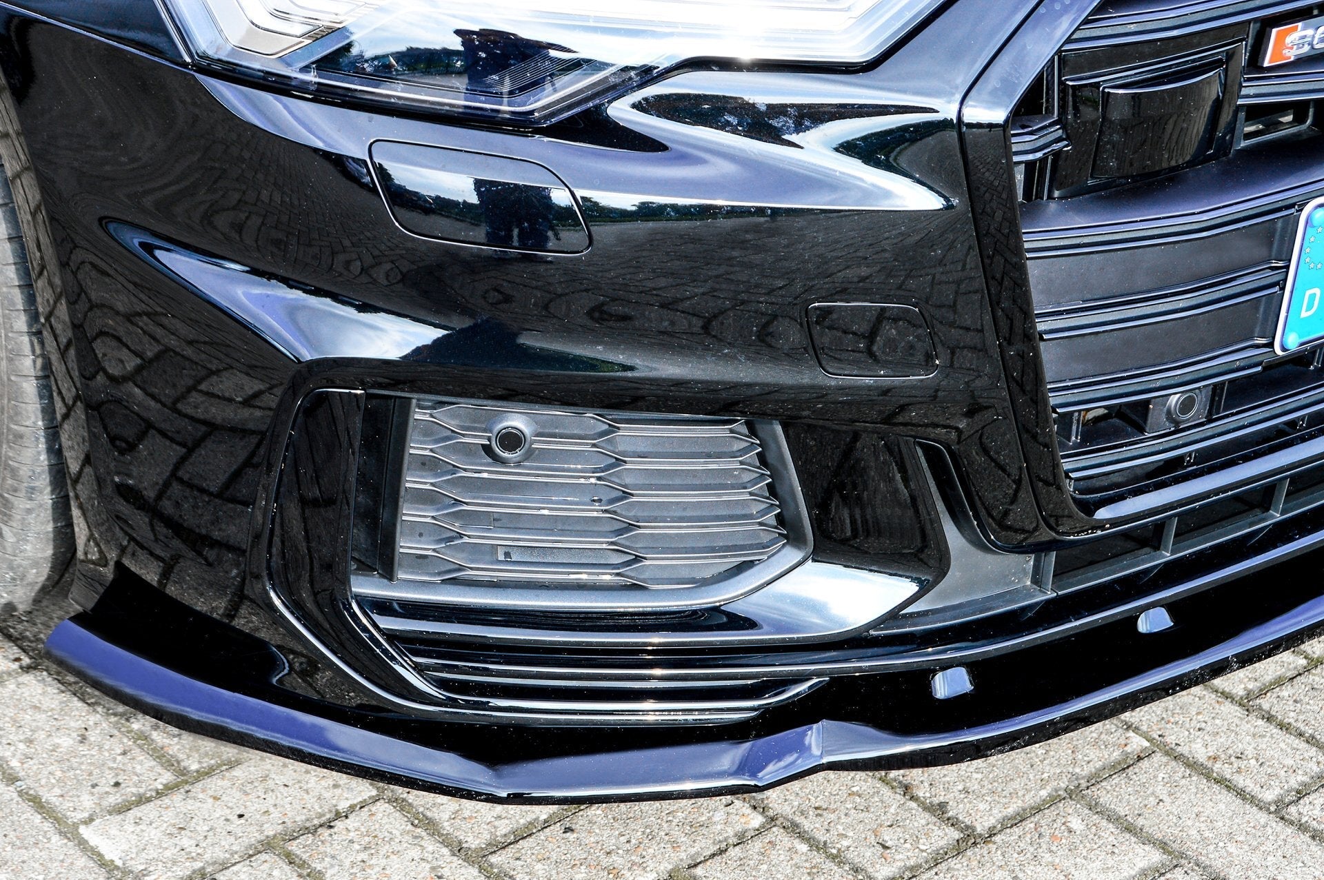 Cup Frontspoilerlippe passend für Audi A6 S-Line + S6 4K C8