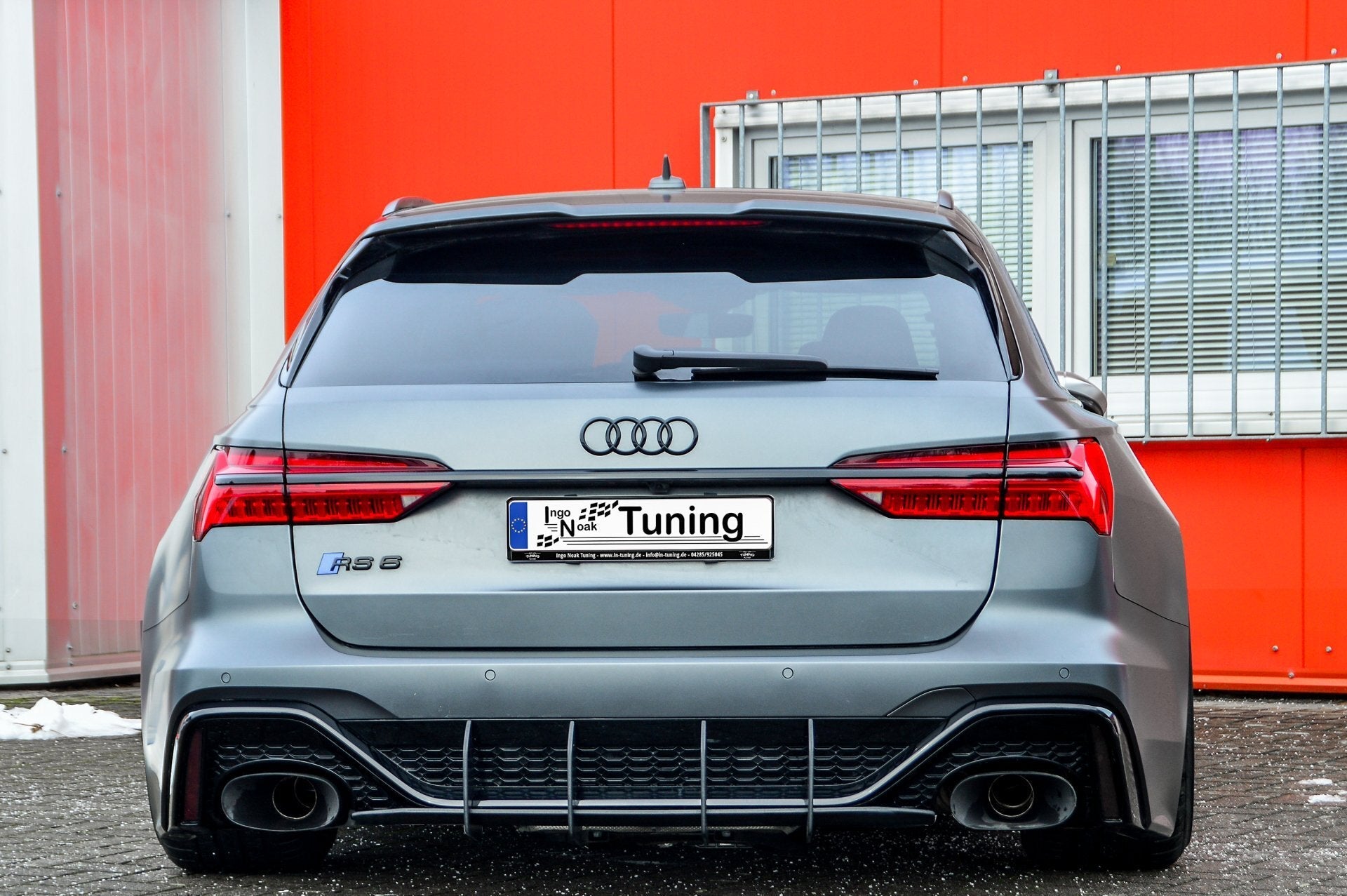 Gefräster Heckansatz passend für Audi RS6 C8