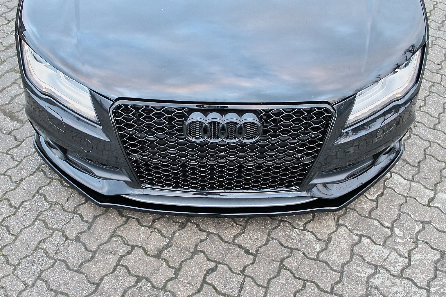 Cup Frontspoilerlippe passend für Audi A7 S-Line + S7