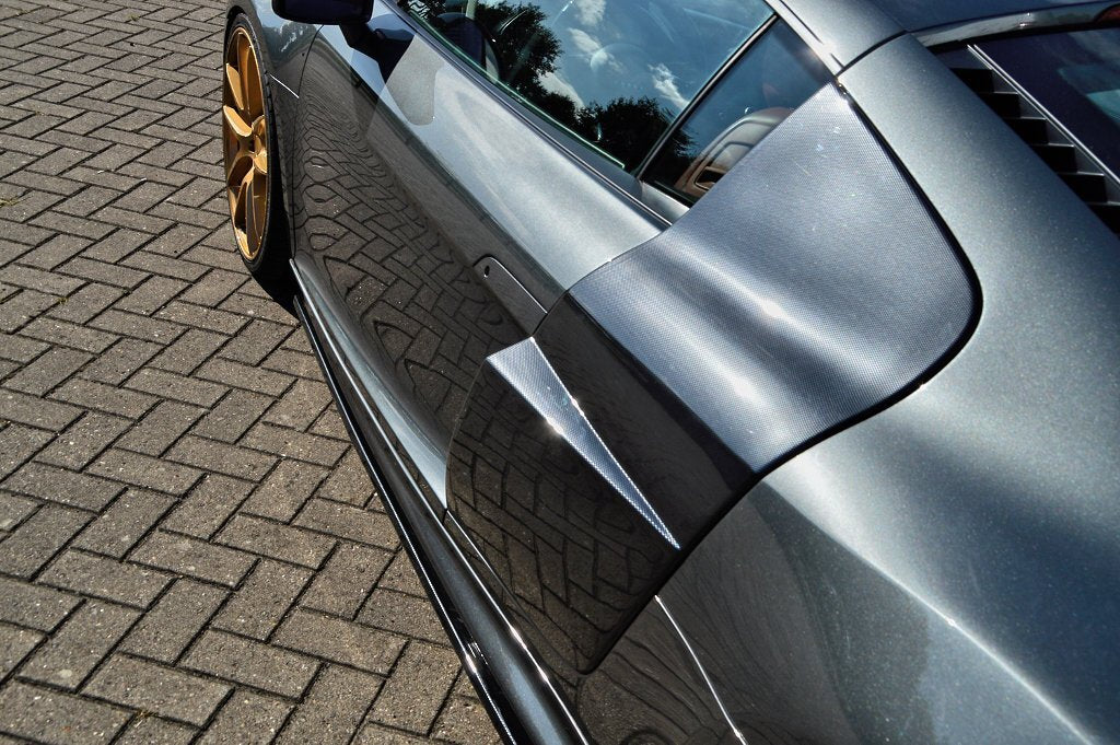 Side Blades, in verbreiterter V10 Optik passend für Audi R8 42