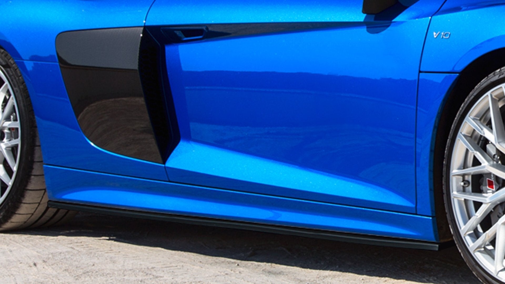 Seitenschweller im Cup Look passend für Audi R8 4S Coupe + Roadster