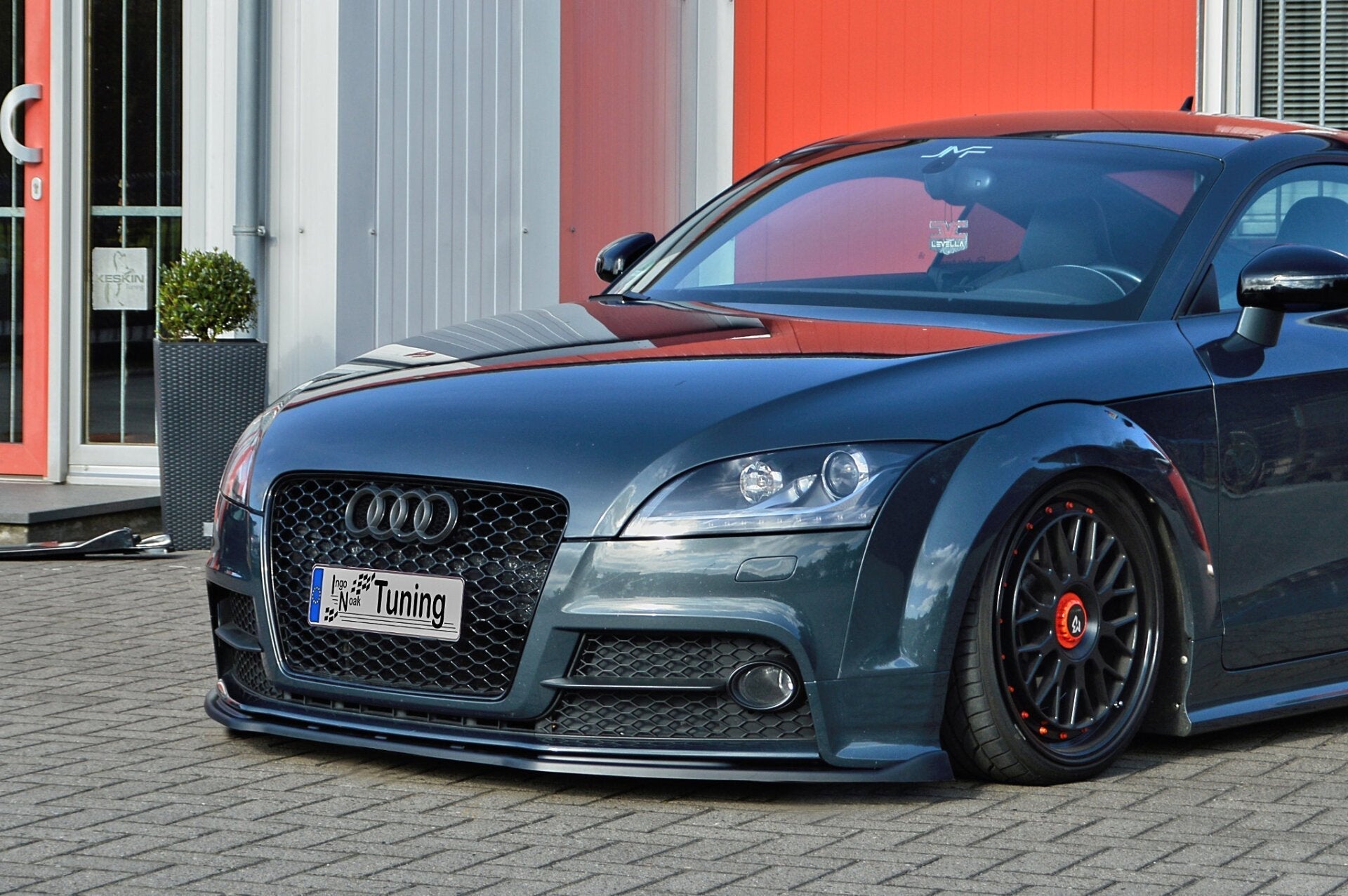 Cup Frontspoilerlippe passend für Audi TTS 8J Coupe