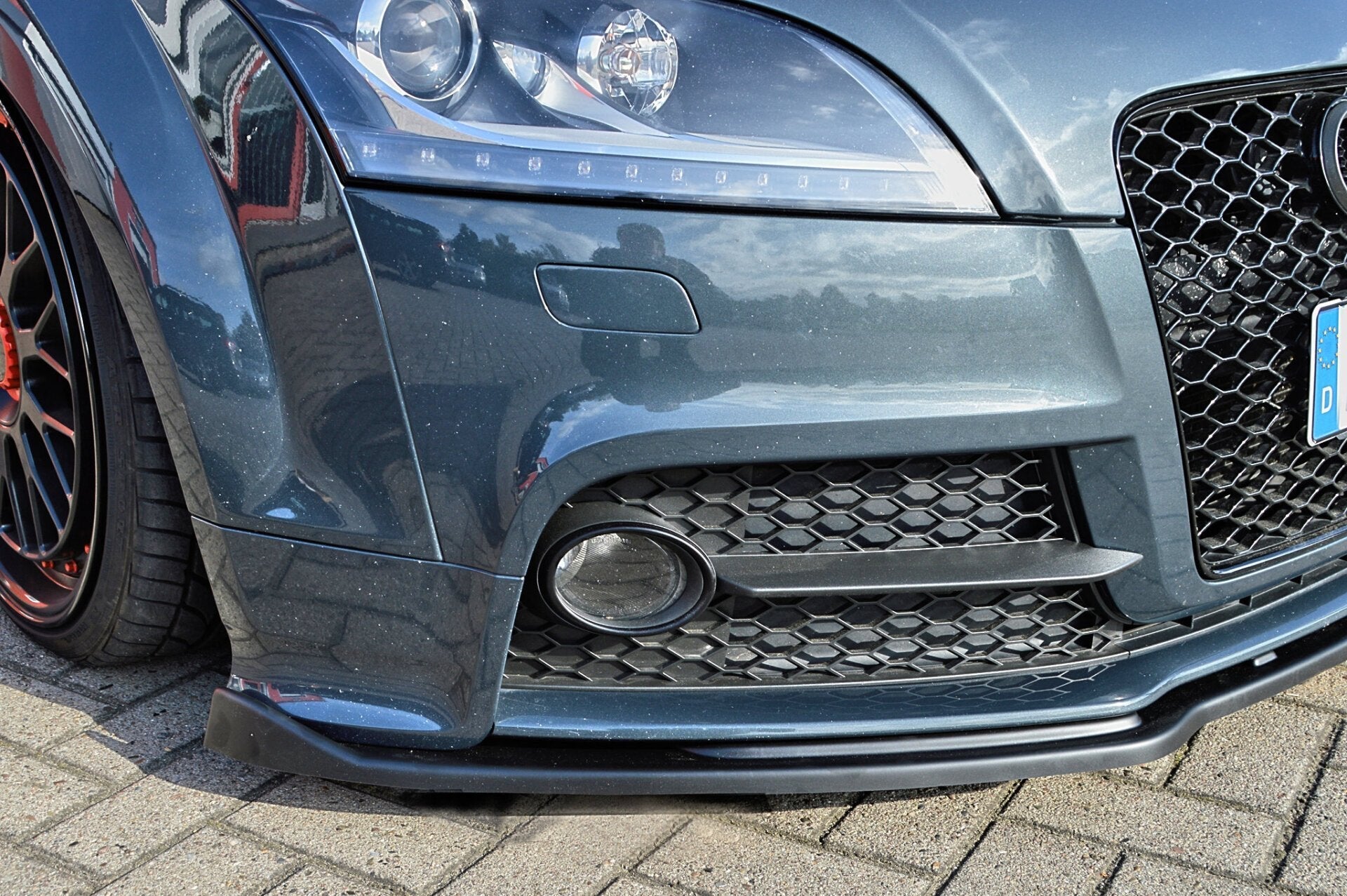 Cup Frontspoilerlippe passend für Audi TTS 8J Coupe