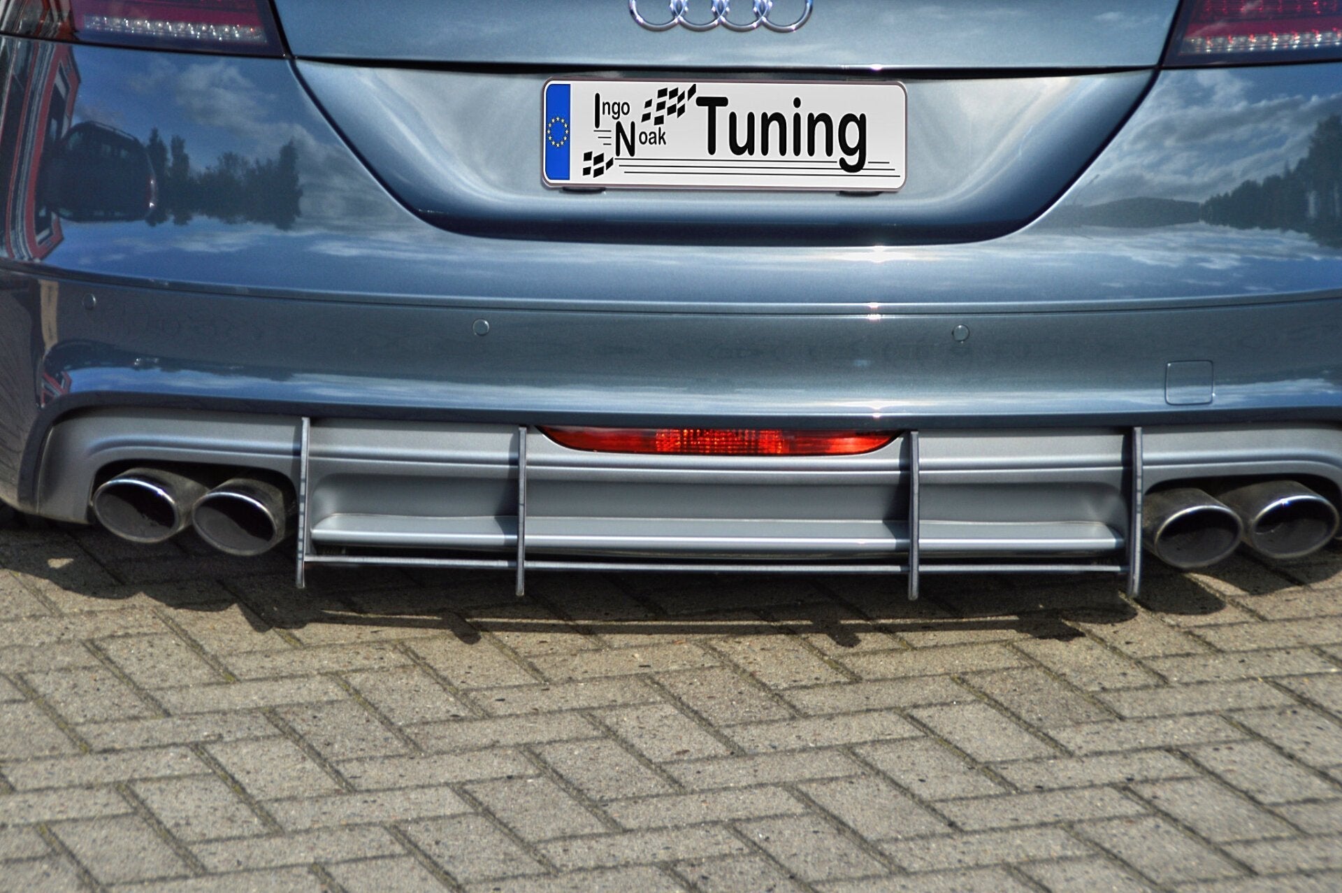Racing Heckansatz +Seitenteile passend für Audi TTS 8J Coupe