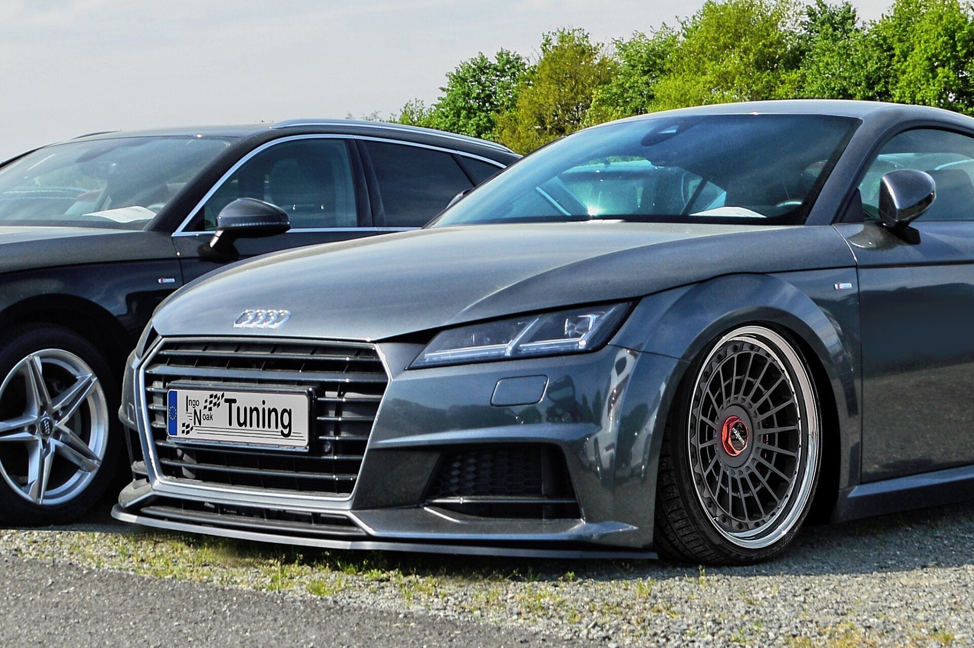 Spoilerschwert Frontspoiler Lippe Cuplippe ABS passend für Audi TT TTS 8S S Line