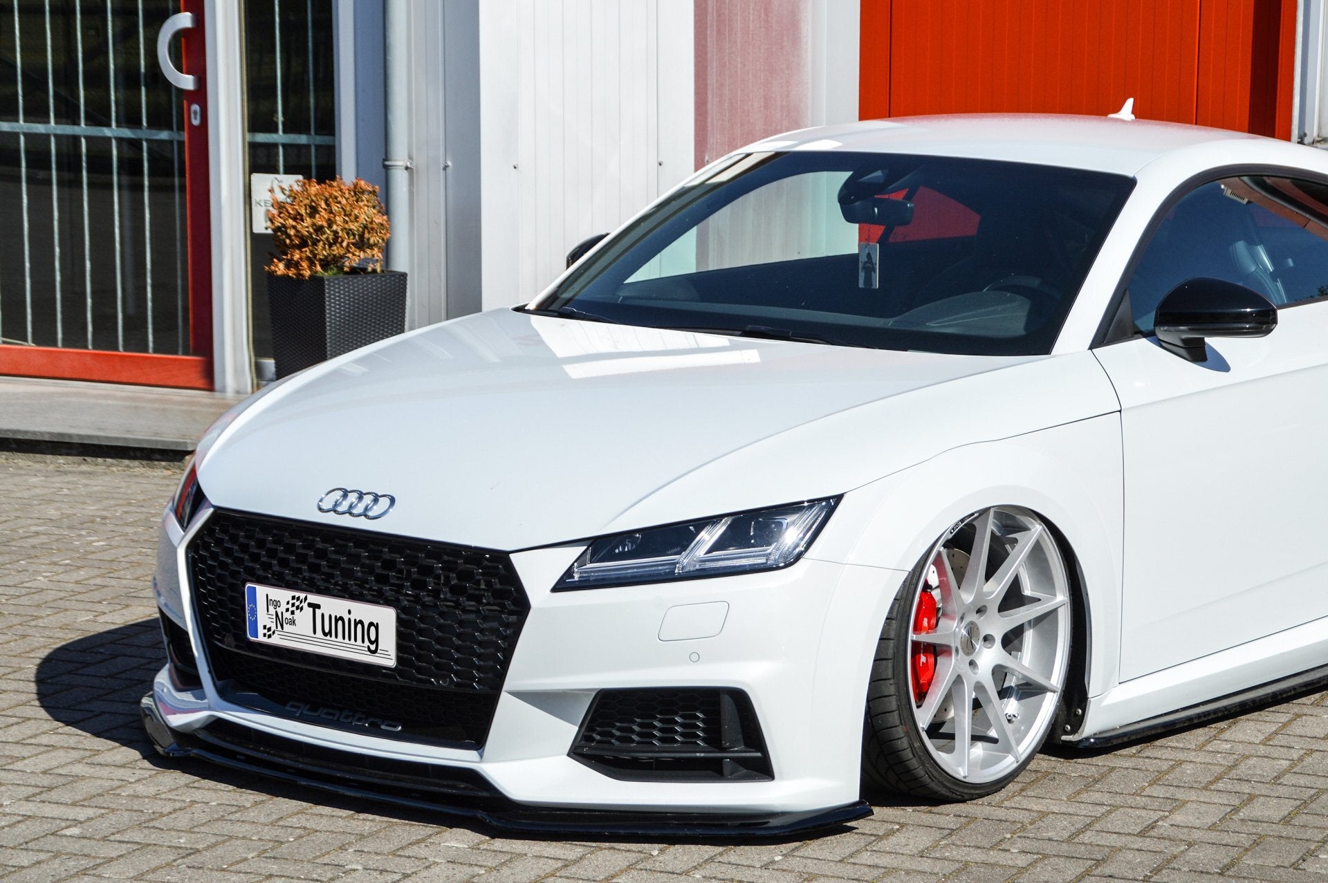Spoilerschwert Frontspoiler Cuplippe aus ABS passend für Audi TT+TTS 8S S-Line