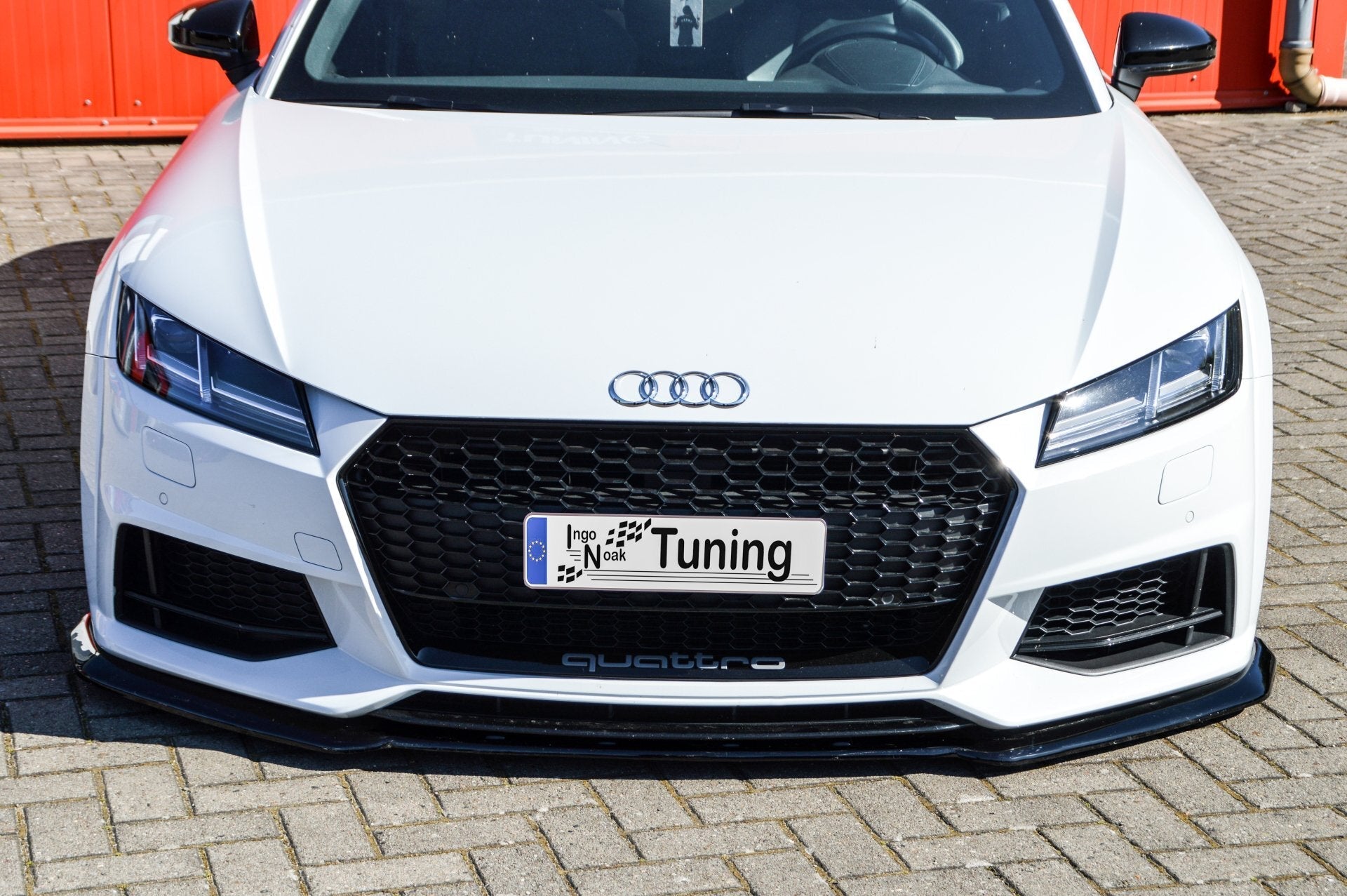 Spoilerschwert Frontspoiler Cuplippe aus ABS passend für Audi TT+TTS 8S S-Line