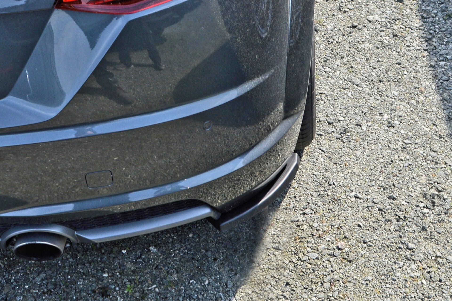 Heckansatz Diffusor Spoilerecken Seitenteile passend für Audi TT 8S mit S-Line