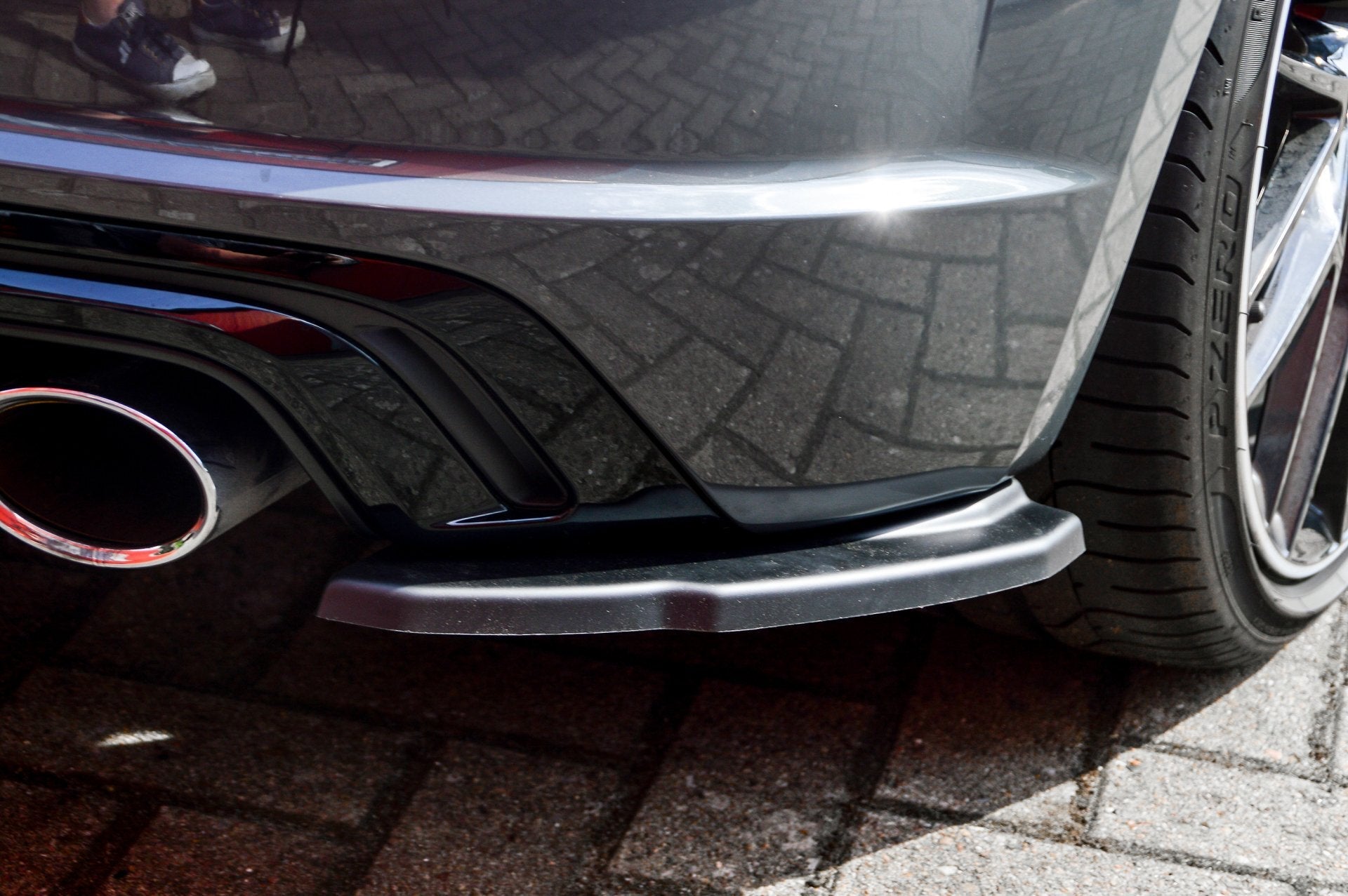 Heckansatz Diffusor Spoilerecken Seitenteile passend für Audi TTS 8S Facelift
