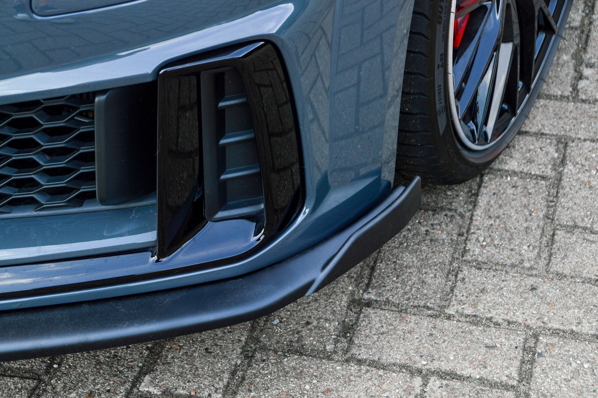 Spoilerschwert Frontspoiler mit Wing aus ABS passend für Audi TT+TTS 8S S-Line Facelift