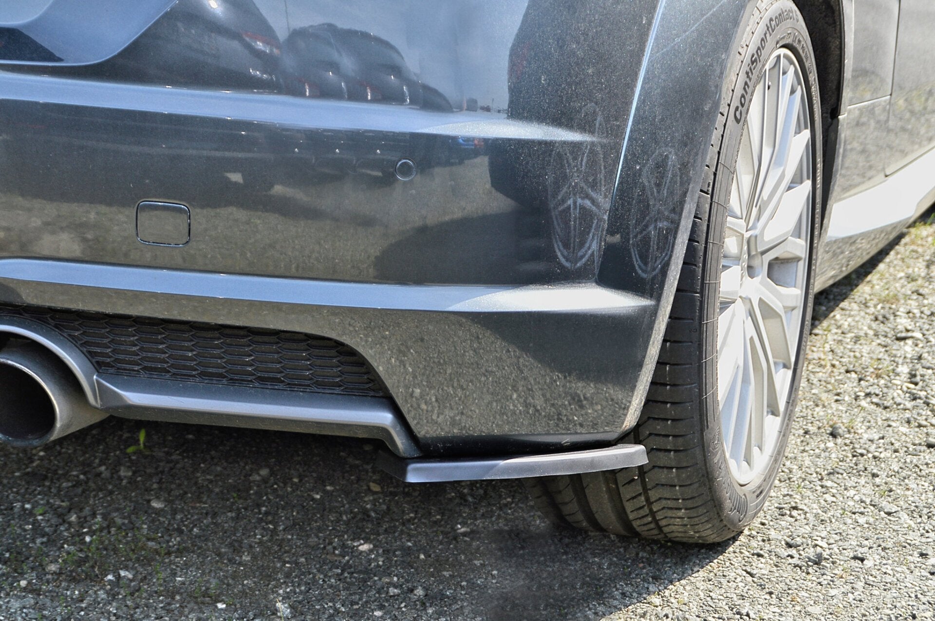 Heckansatz Diffusor Spoilerecken Seitenteile passend für Audi TT 8S mit S-Line