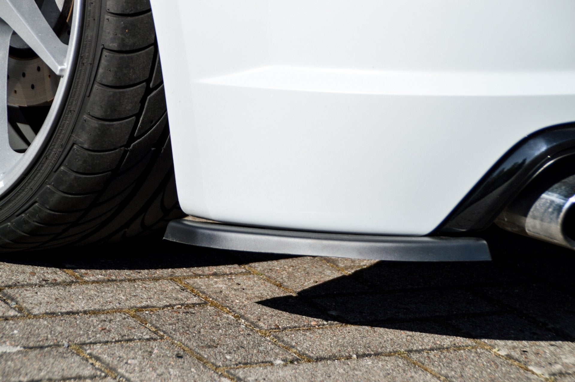 Heckansatz Diffusor Spoilerecken Seitenteile passend für Audi TTS 8S