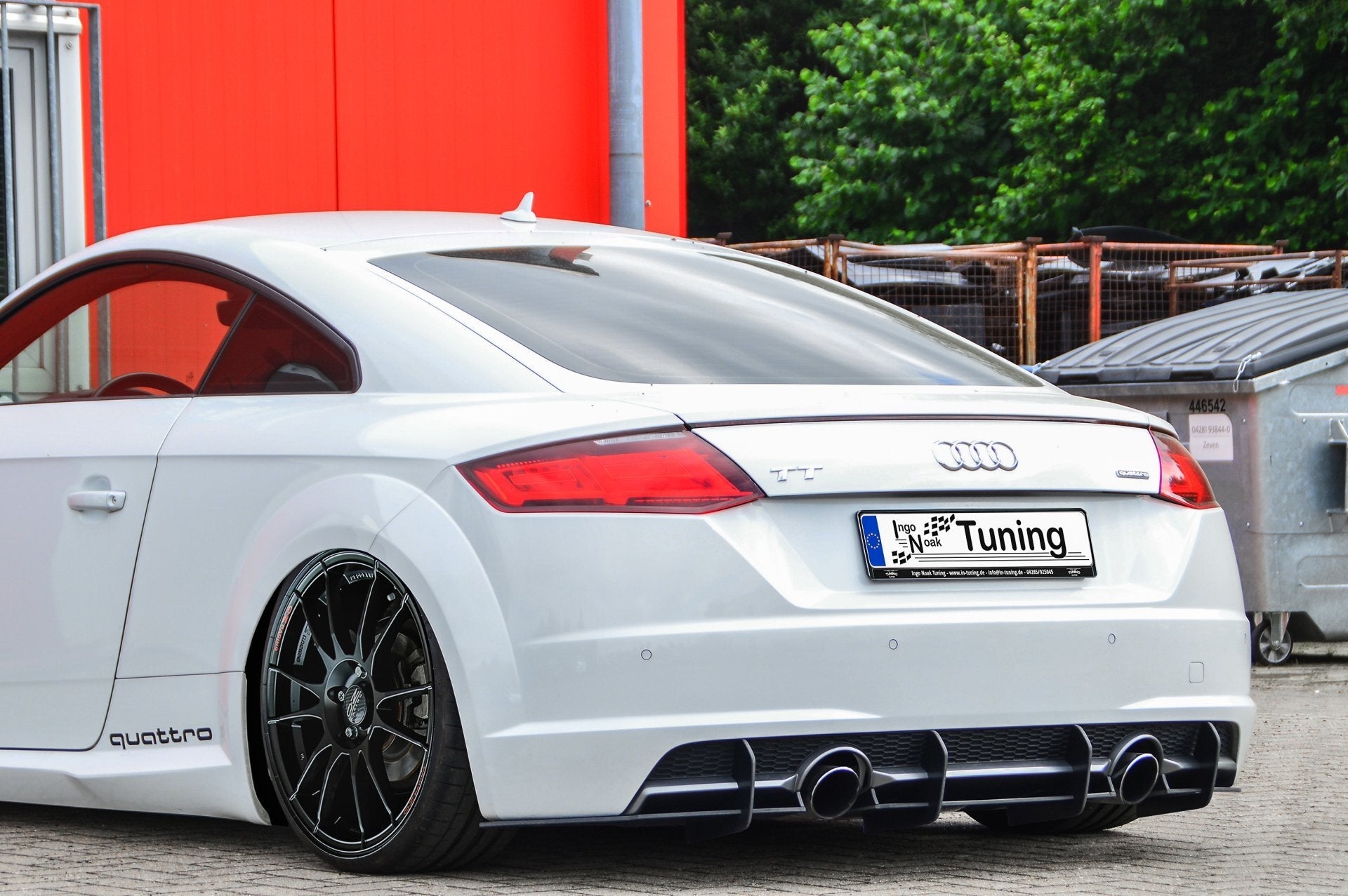 Racing Heckansatz passend für Audi TT 8S mit S-Line