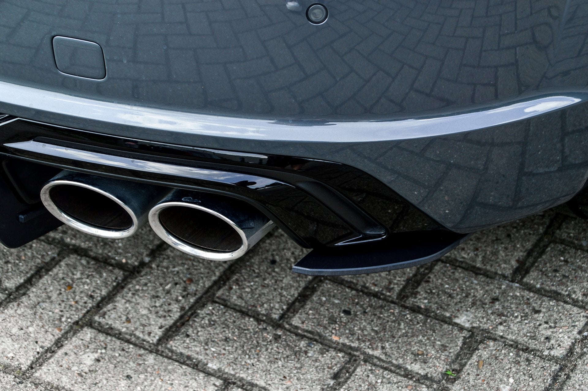 Racing Heckansatz Diffusor passend für Audi TTS 8S Facelift