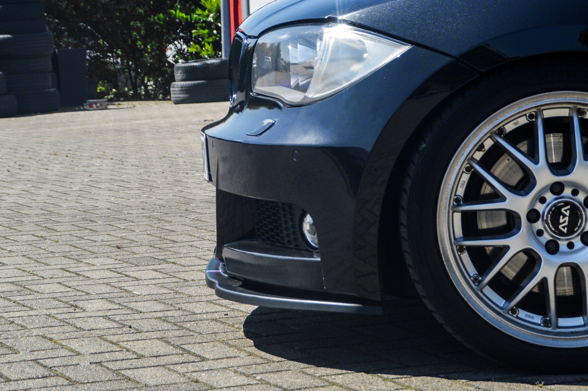 Cup Frontspoilerlippe passend für BMW 1er E82 88