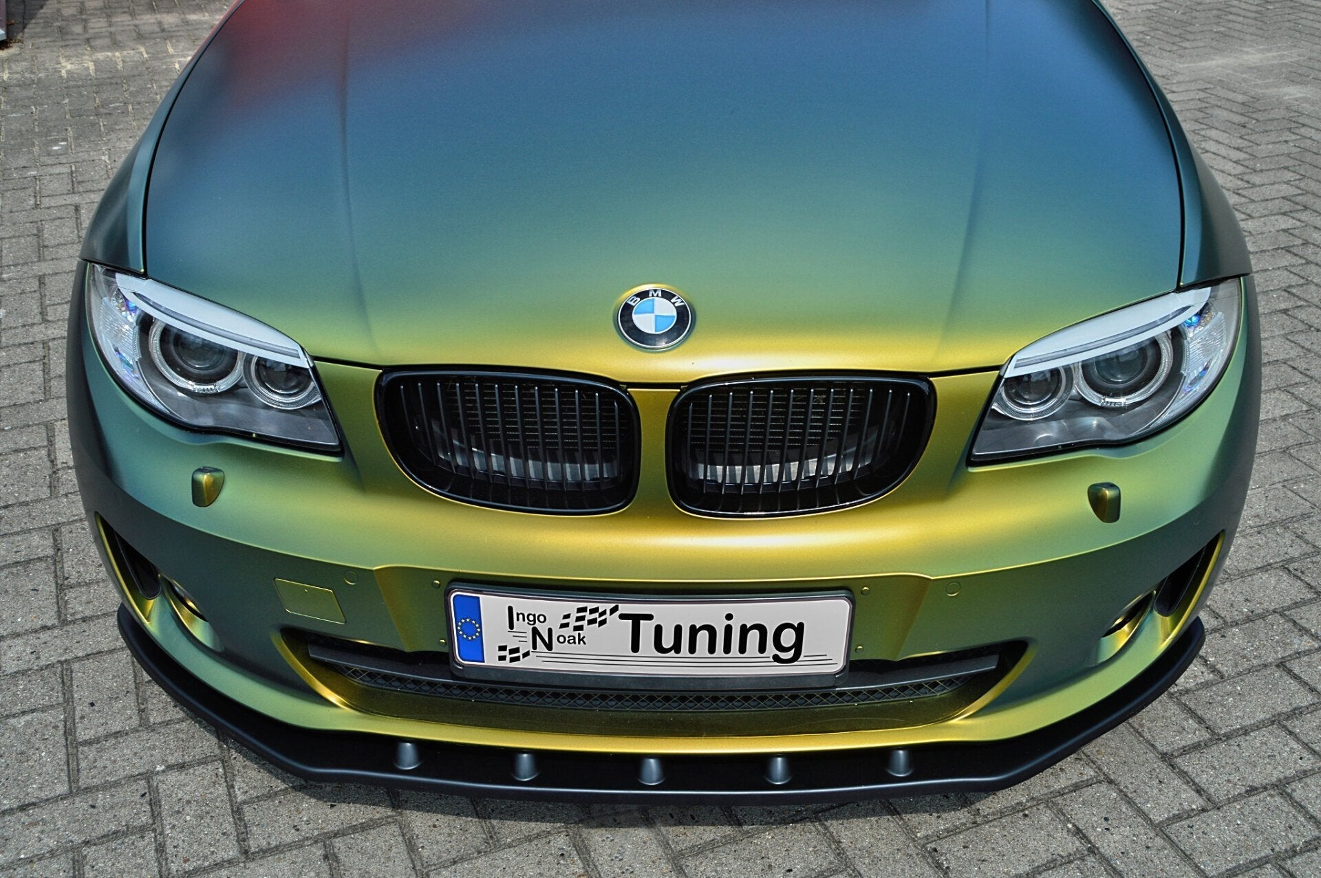 Cup Frontspoilerlippe passend für BMW BMW 1er E82/E88 LCI