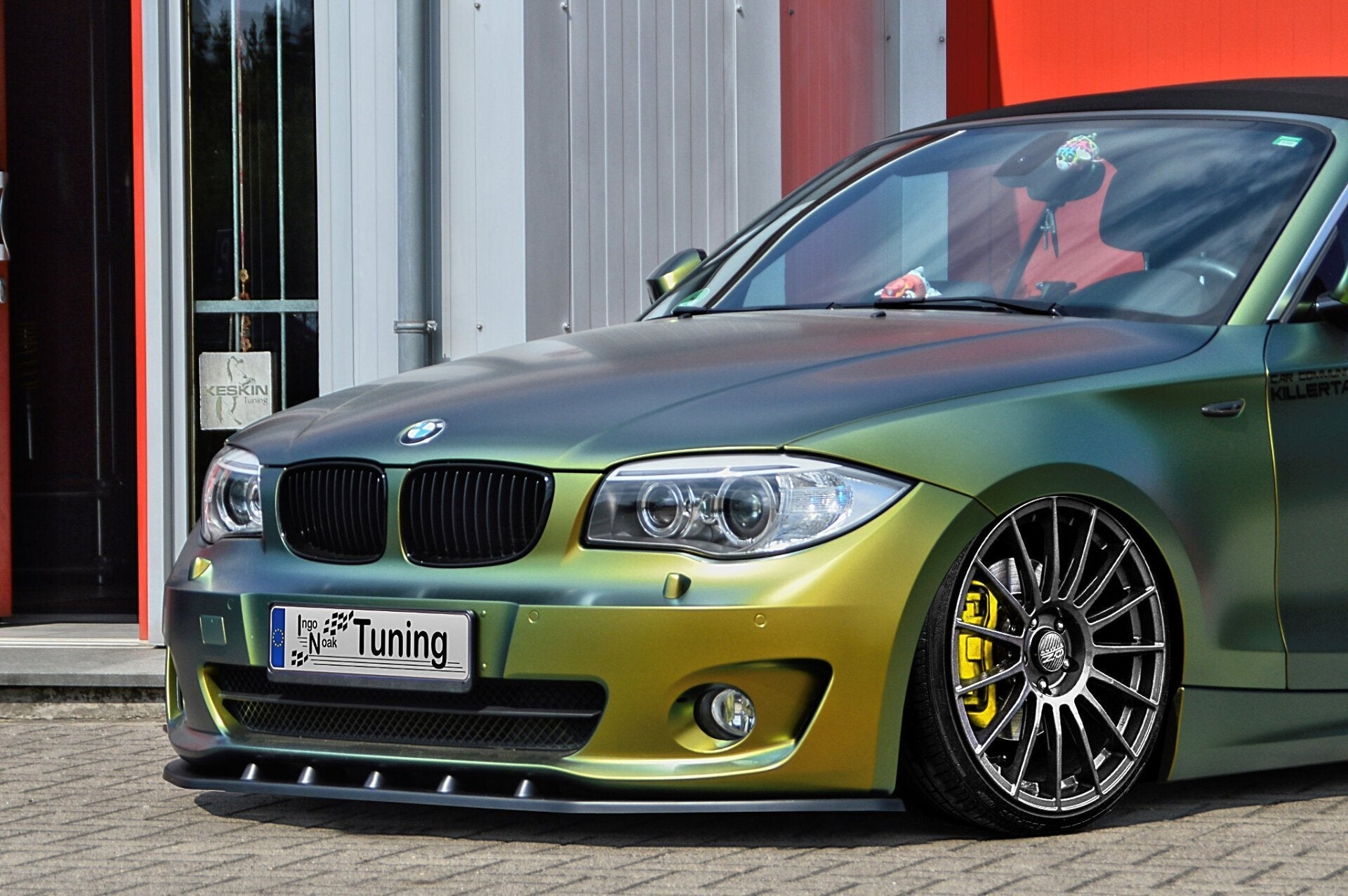 Cup Frontspoilerlippe passend für BMW BMW 1er E82/E88 LCI