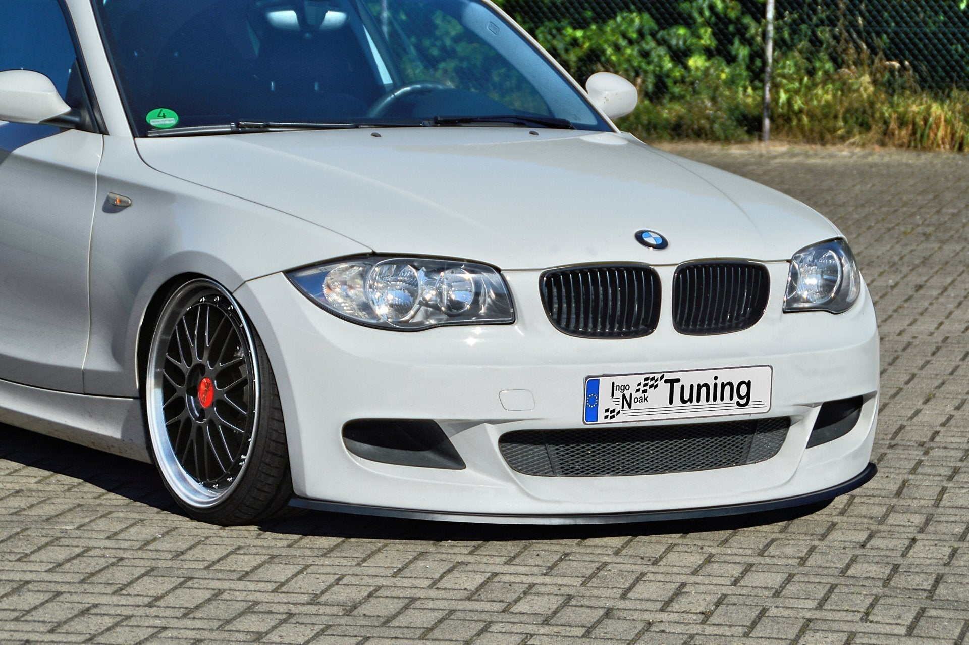Cup Frontspoilerlippe passend für BMW 1er E81 E82 87 E88