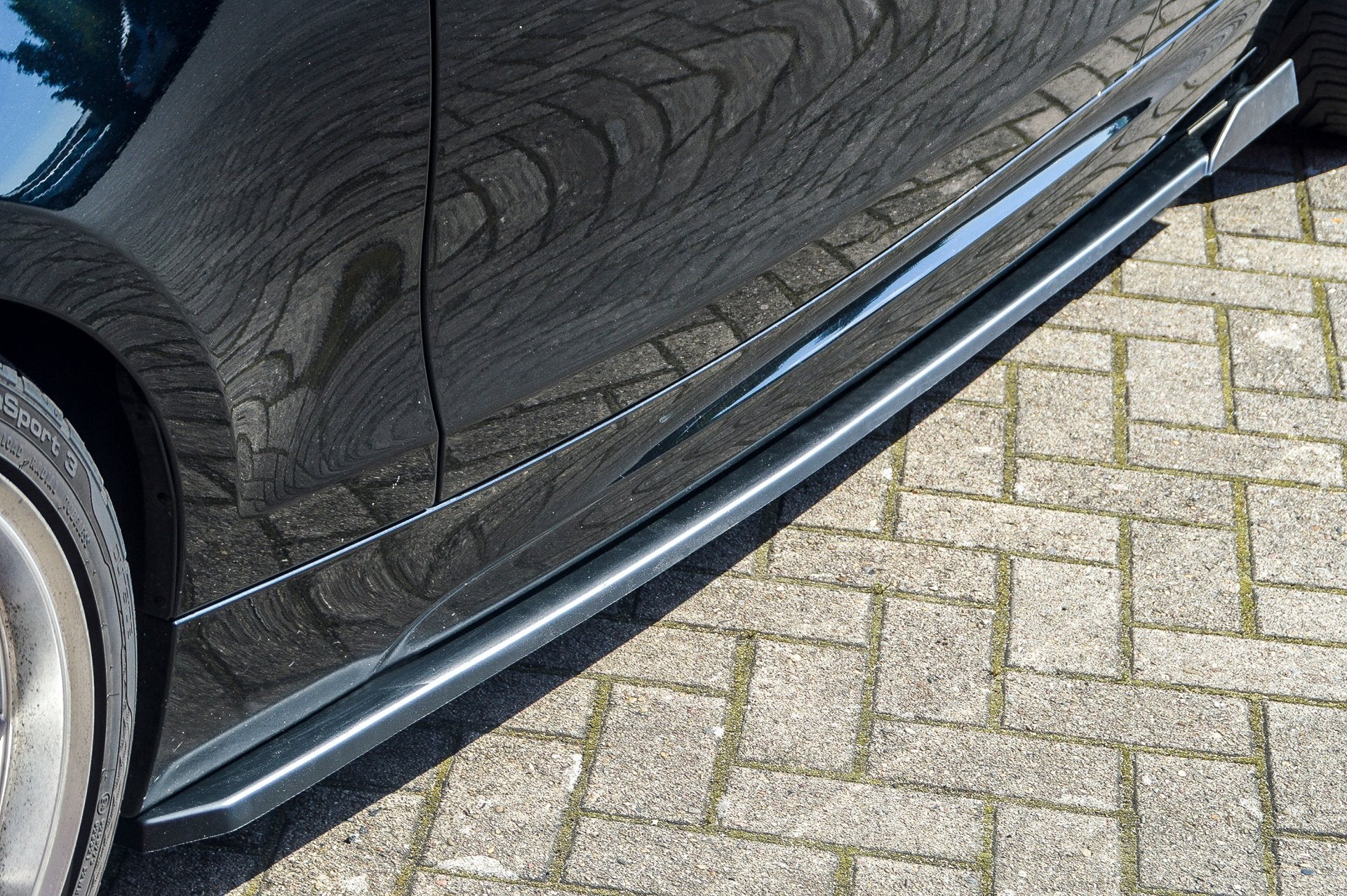 Cup 3 Seitenschweller mit Wing passend für BMW 1er E82 E88 mit M-Paket