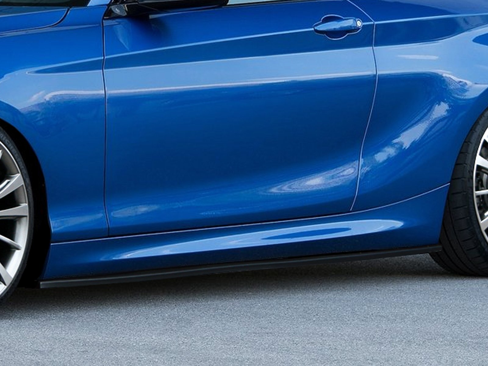 Seitenschweller im Cup Look passend für BMW 1er F20 F21 + Facelift ab Bj. 2011
