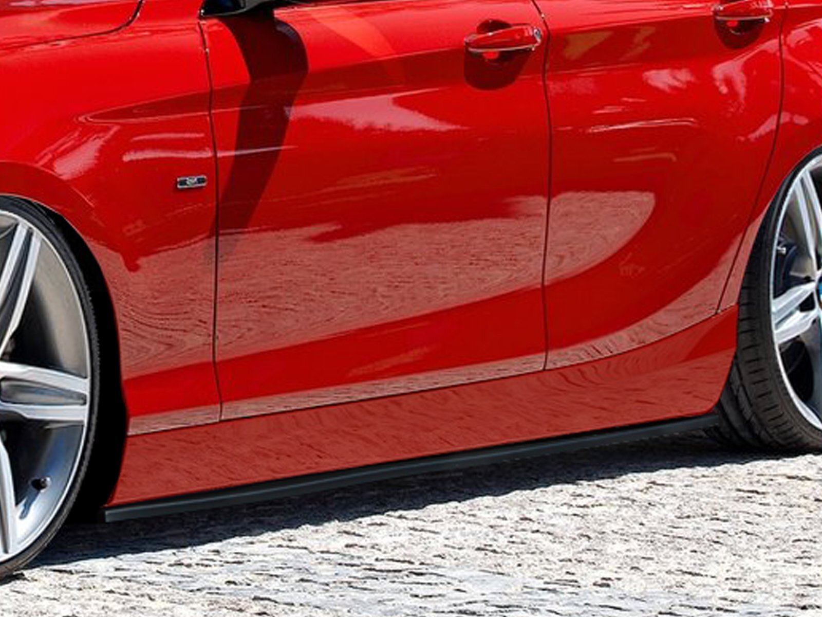 Seitenschweller im Cup Look passend für BMW 1er F20 F21 + Facelift ab Bj. 2011