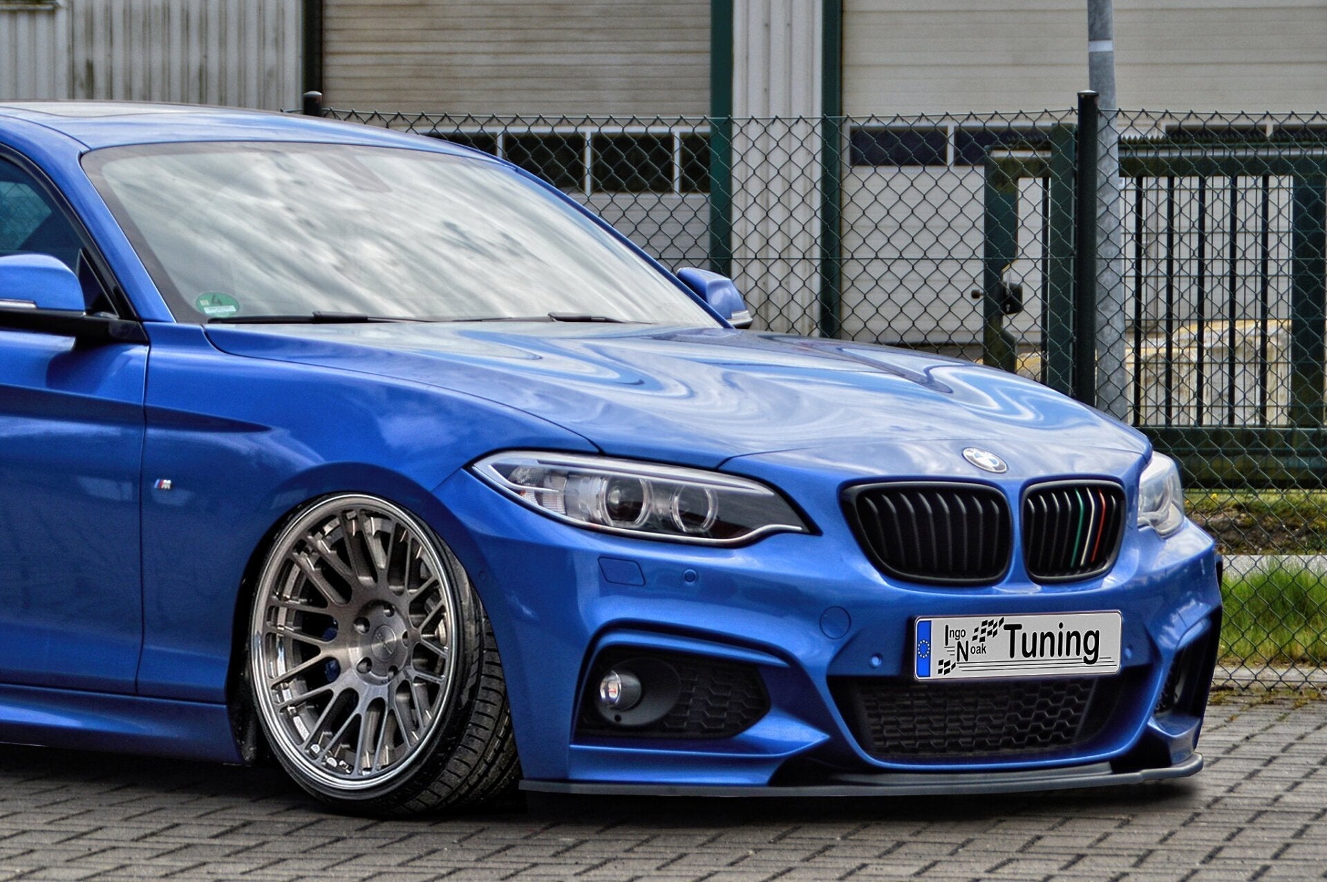 Frontspoiler Cuplippe passend für BMW 2er F22 F23 M-Paket mit ABE