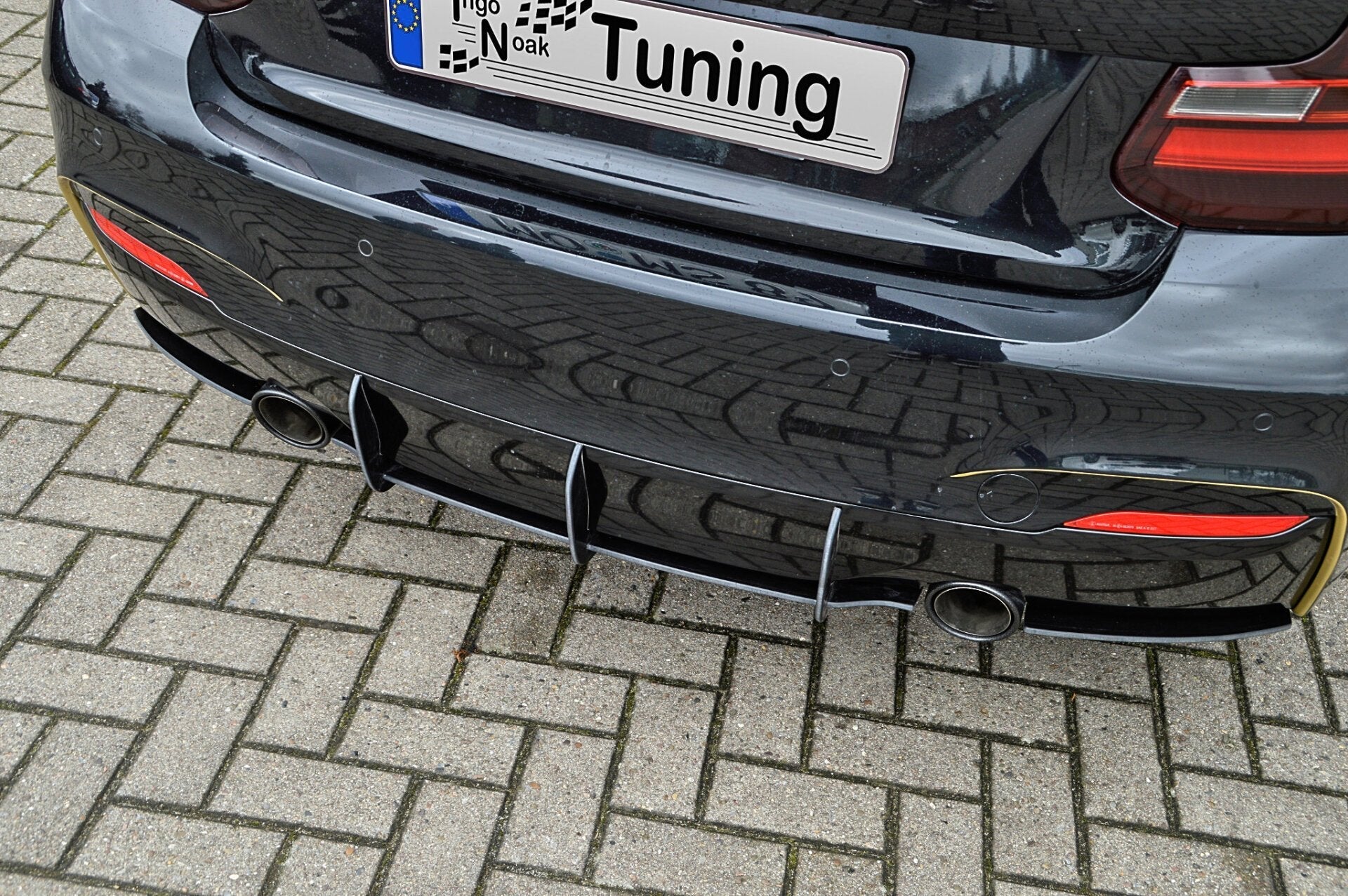 Gefräster Heckansatz passend für BMW 2er F22/F23 M235i