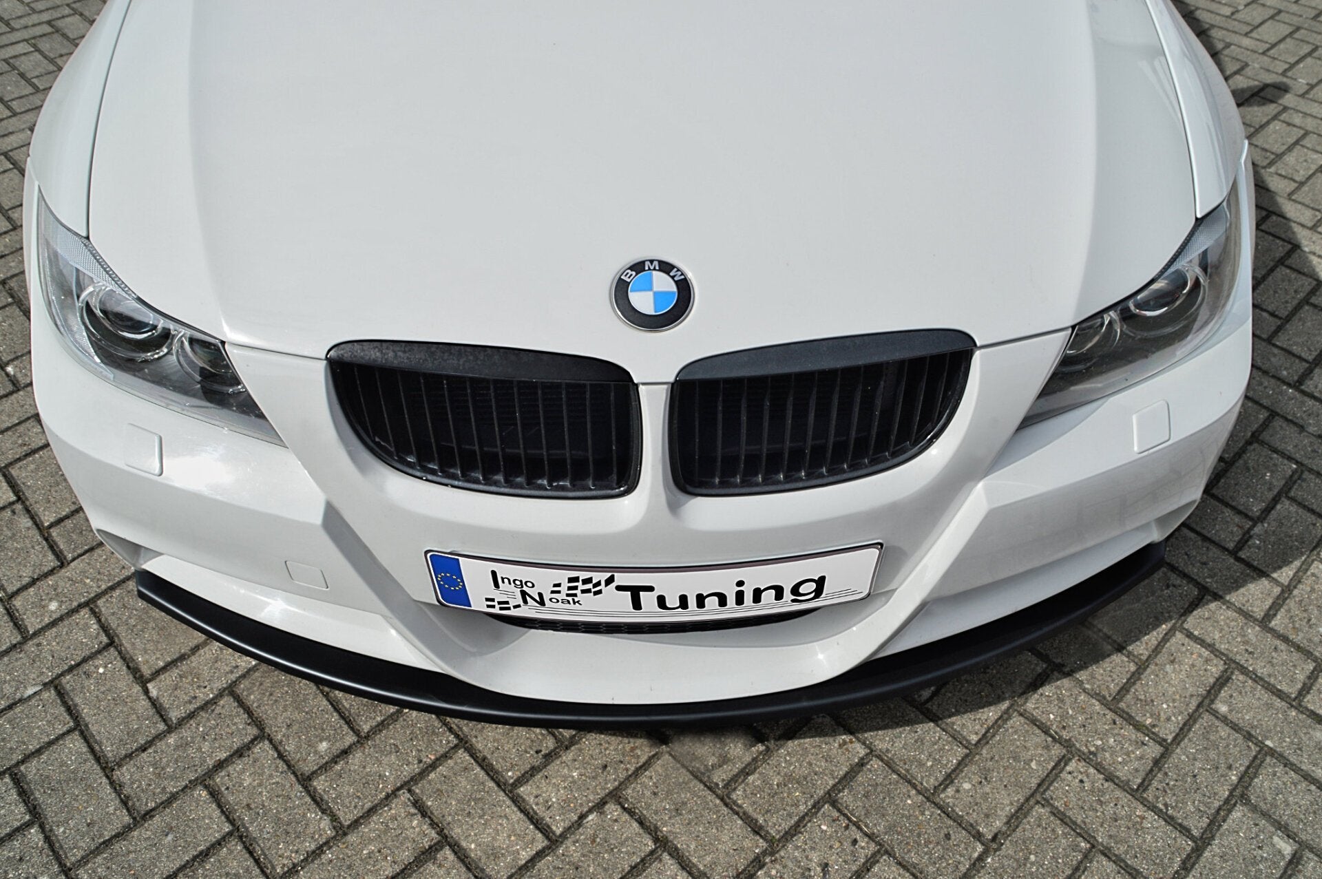 Cup Spoilerschwert Frontspoiler Cuplippe ABS passend für BMW E90 E91 Vorfacelift 3er M-Paket ABE
