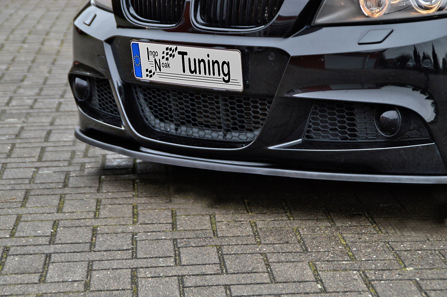 Cup Frontspoilerlippe passend für BMW 3er E90 E91 M Paket Facelift 2013