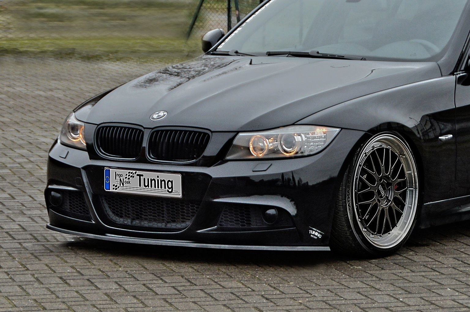 Cup Frontspoilerlippe passend für BMW 3er E90 E91 M Paket Facelift 2013