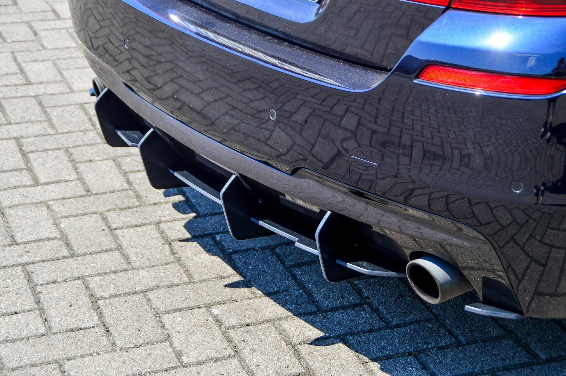 Gefräster Heckansatz passend für BMW 5er F10/F11 535i+535d mit M-Paket