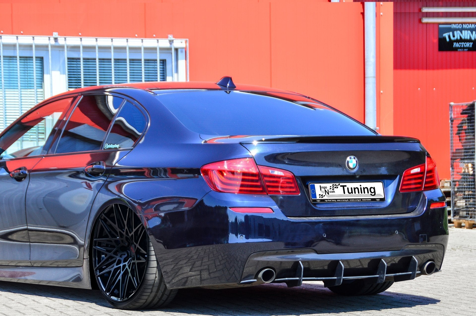 Gefräster Heckansatz passend für BMW 5er F10/F11 535i+535d mit M-Paket