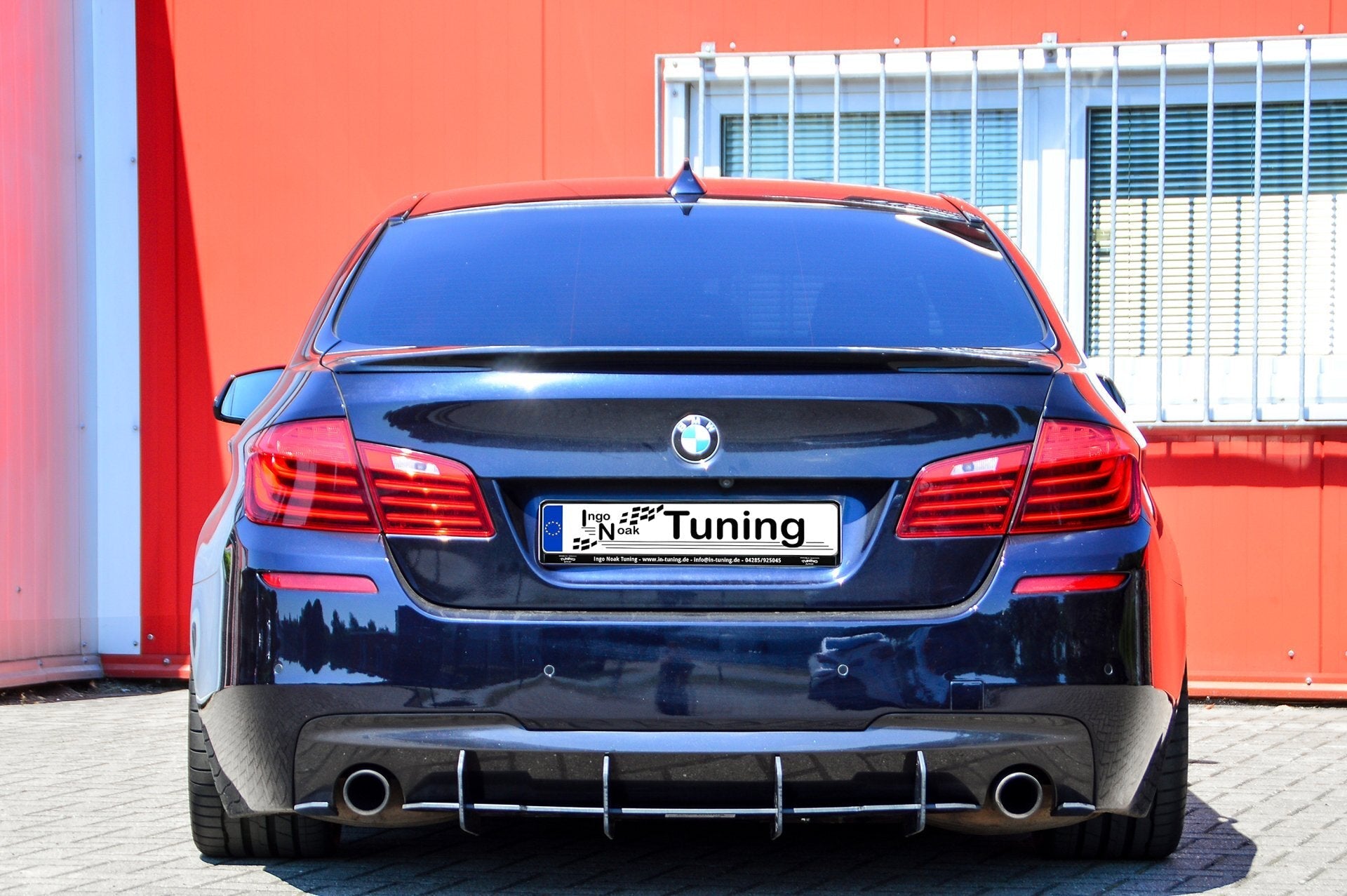 Gefräster Heckansatz passend für BMW 5er F10/F11 535i+535d mit M-Paket