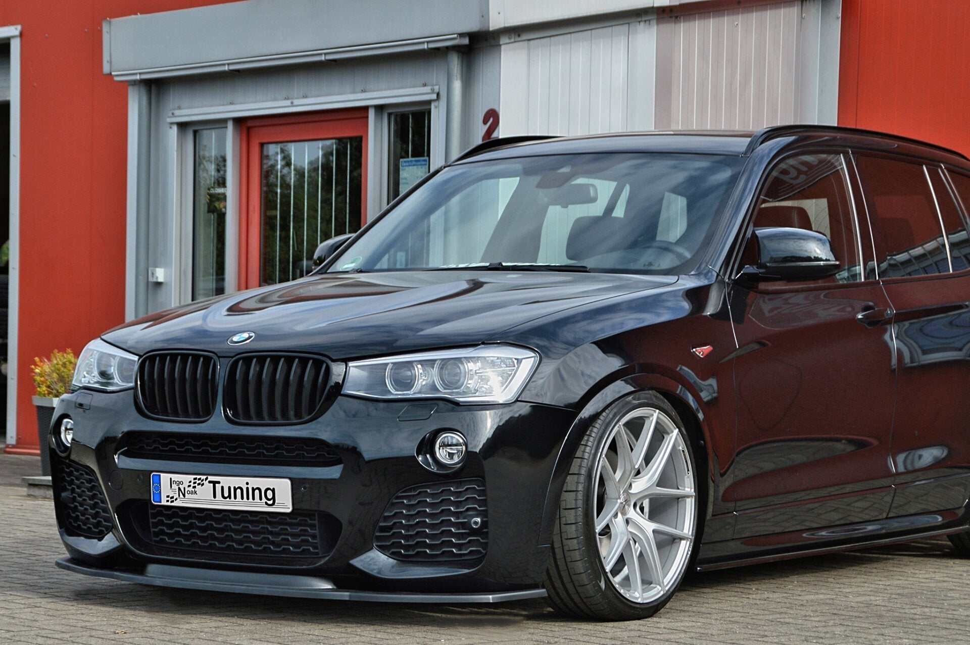 Cup Frontspoilerlippe passend für BMW X3/X4 F25 F26 mit M-Paket