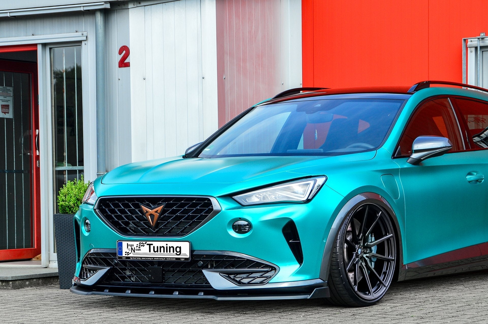Cup Frontspoilerlippe mit Wing passend für Cupra Formentor