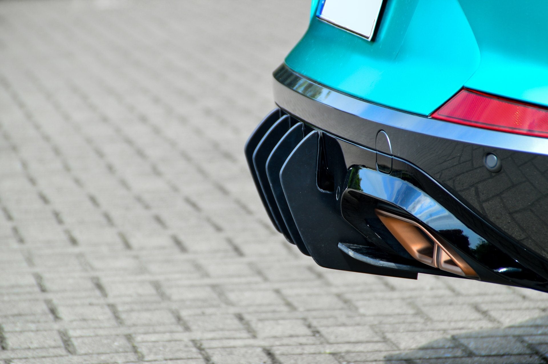 Gefräster Heckansatz Diffusor passend für Cupra Formentor