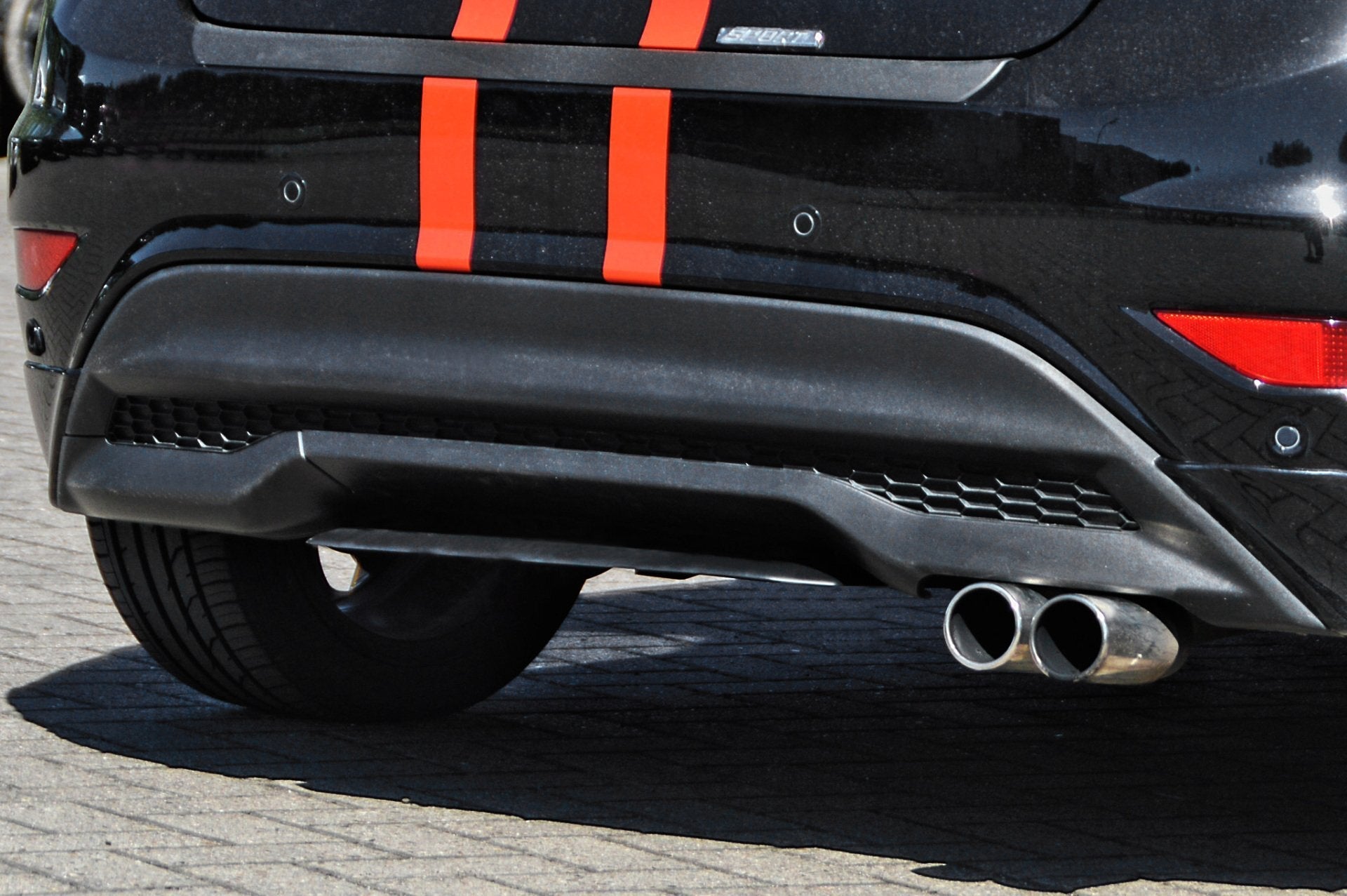 Heckansatz passend für Ford Fiesta Sport JA8 MK7 Facelift